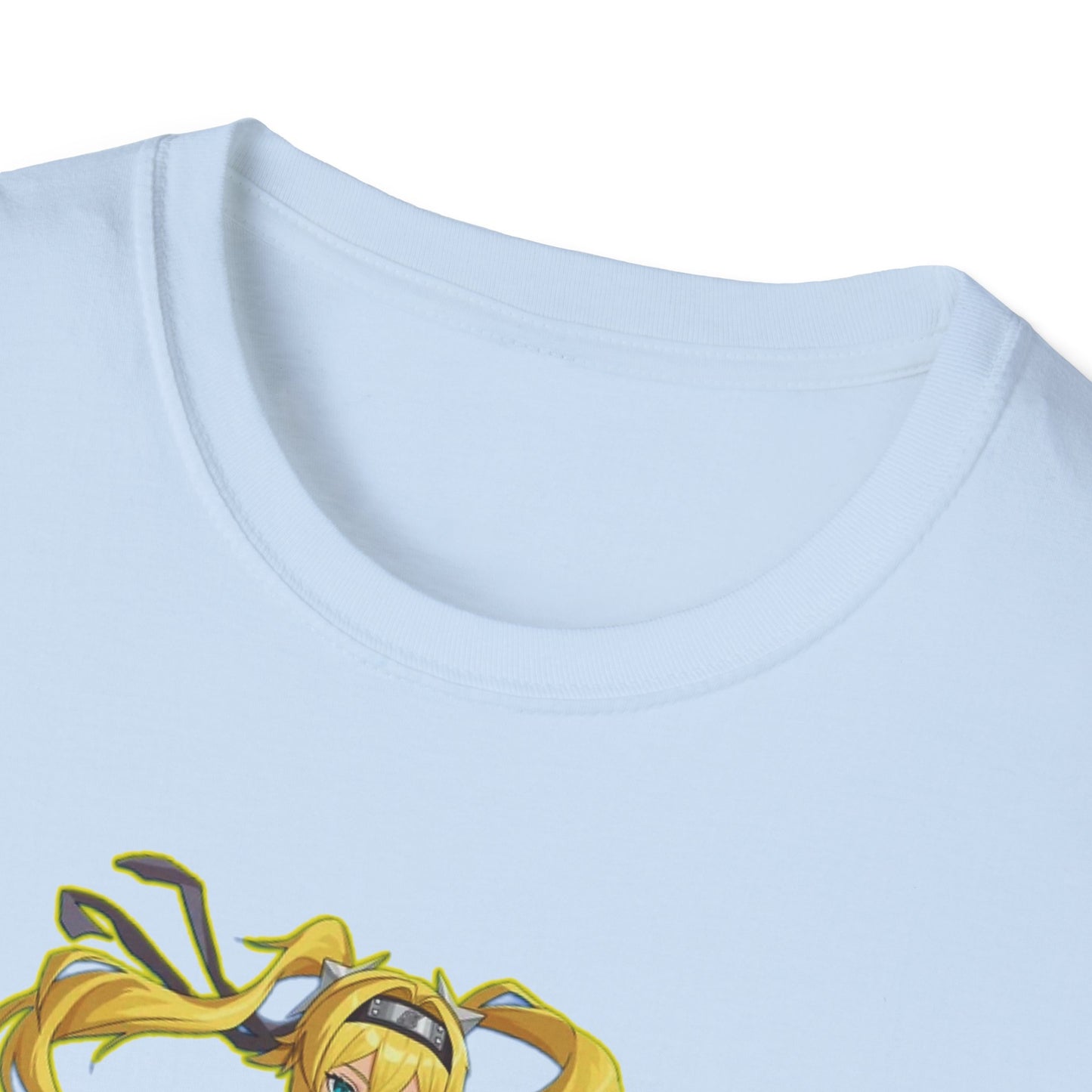 Anime-Inspired Naruto 8 Unisex Softstyle T-Shirt, Casual Wear, Gifts for Gamers, Comic Con Apparel, Unique Fashion Statement