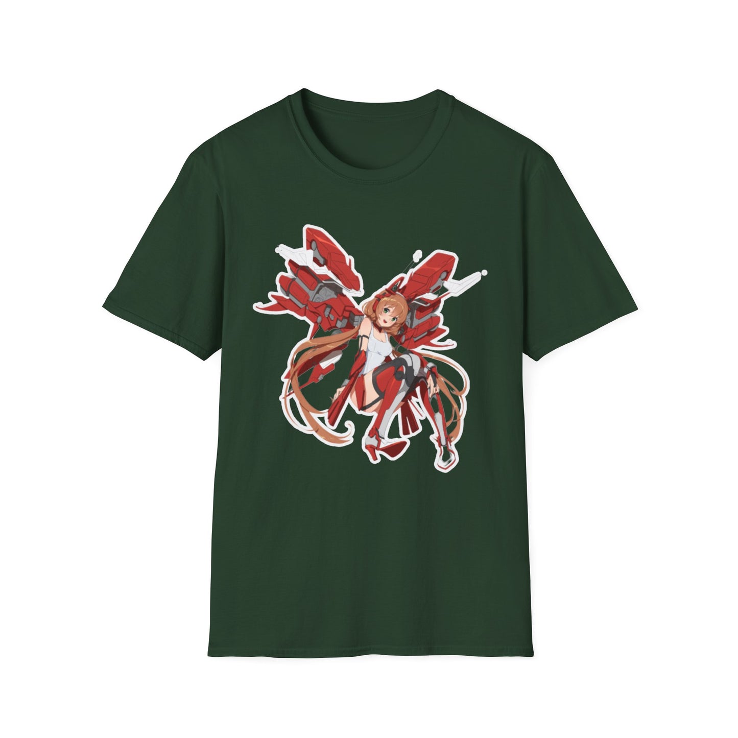 Red Butterfly Graphic Unisex T-Shirt, Cute Casual Tee, Anime-Inspired Apparel, Gift for Friends, Birthday Surprise