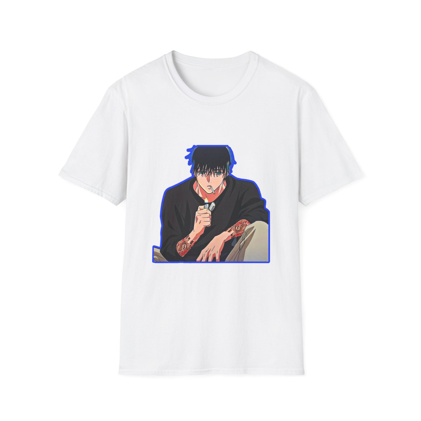 Anime-Inspired Unisex fiance 1 Softstyle T-Shirt, Manga Fan Gift, Casual Wear, Graphic Tee, Streetwear, Birthday Present, Cool T-Shirt