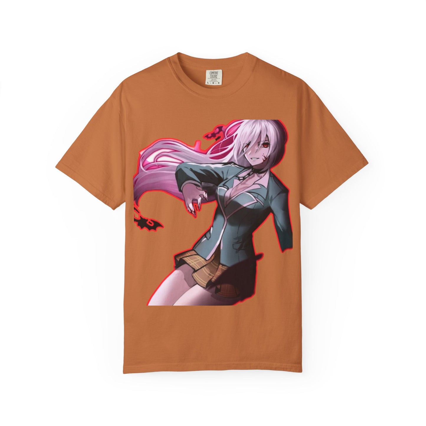 Anime-Themed T-Shirt Featuring Bold Artwork