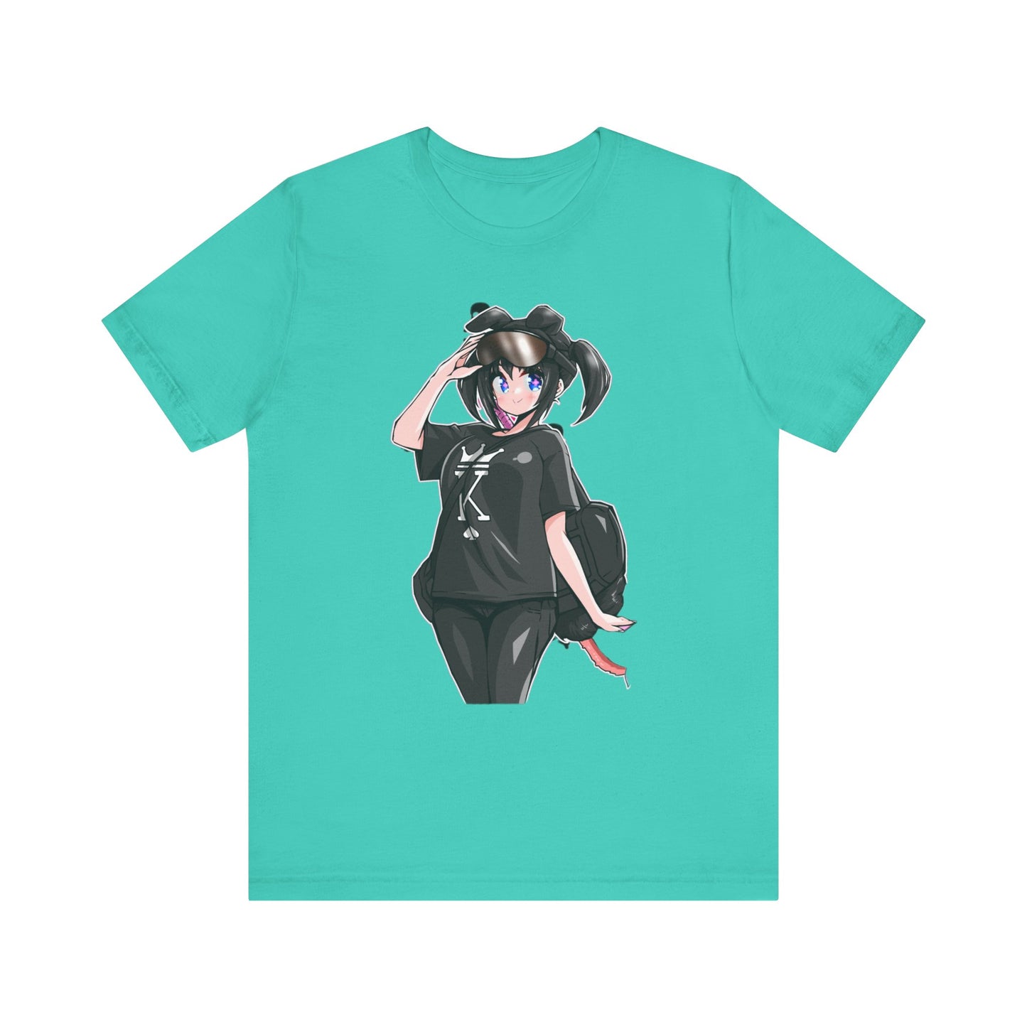 Lewd Anime-Themed Unisex Tee for Fans, Cute Graphic T-Shirt, Comfortable Everyday Wear, Perfect Gift for Anime Lovers, Stylish Casual Top
