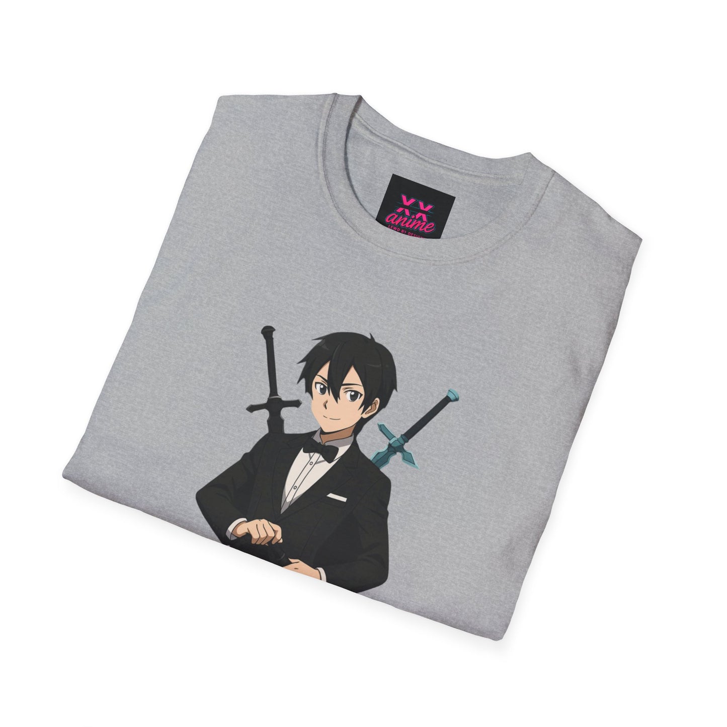 Anime-Inspired Unisex T-Shirt, Fun Graphic Tee, Geek Culture Apparel, Casual Wear, Gift for Anime Lovers, Trendy Fashion Statement