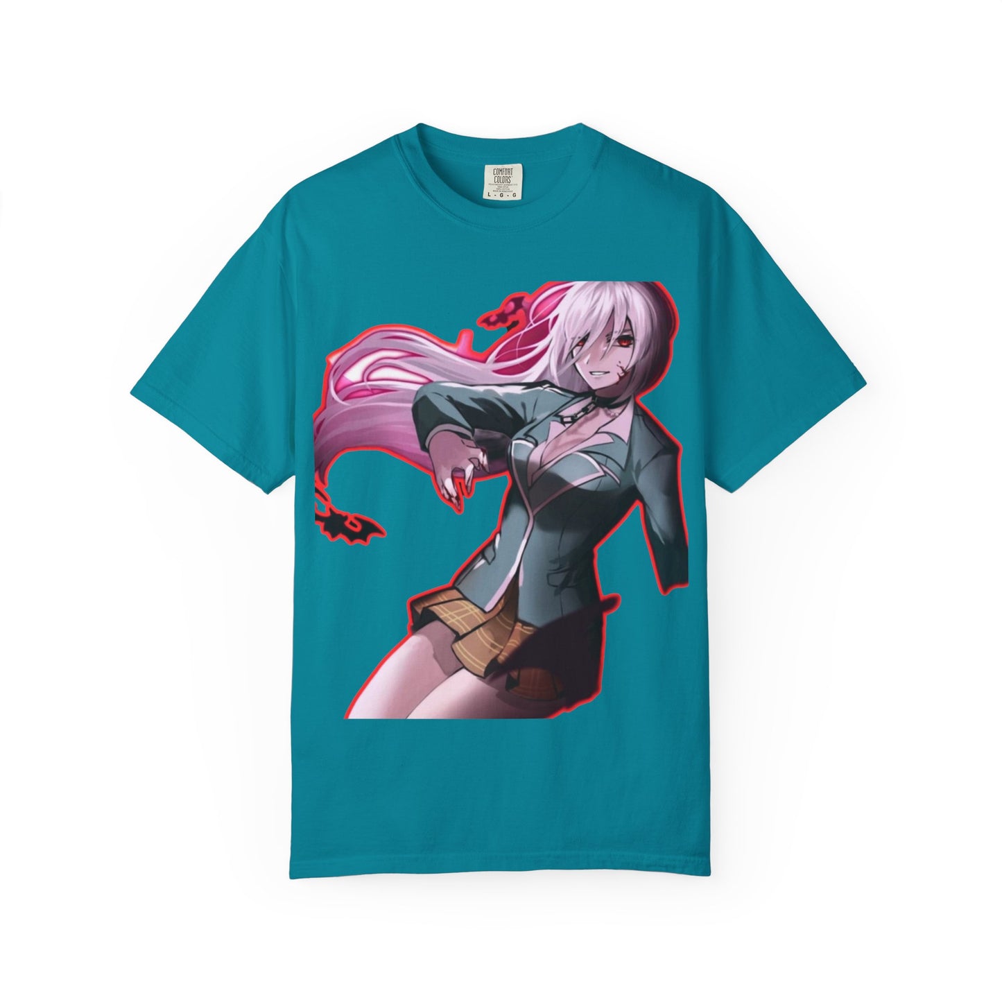Anime-Themed T-Shirt Featuring Bold Artwork