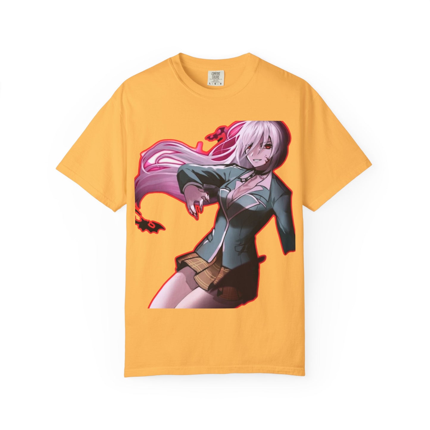 Anime-Themed T-Shirt Featuring Bold Artwork