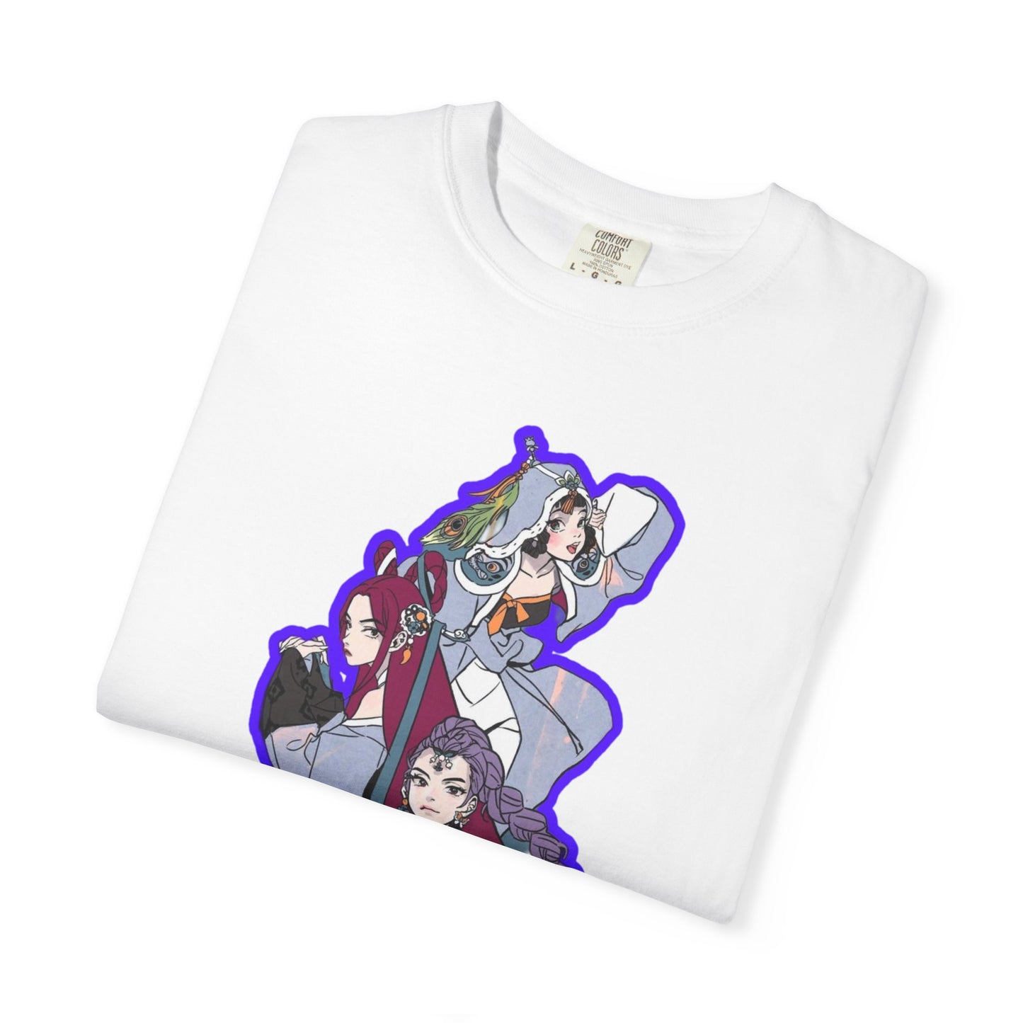Anime-Inspired kpop Graphic Tee with Bold Text, Perfect for Fans of Japanese Culture, Casual Wear, Anime Conventions, Gift for Otaku