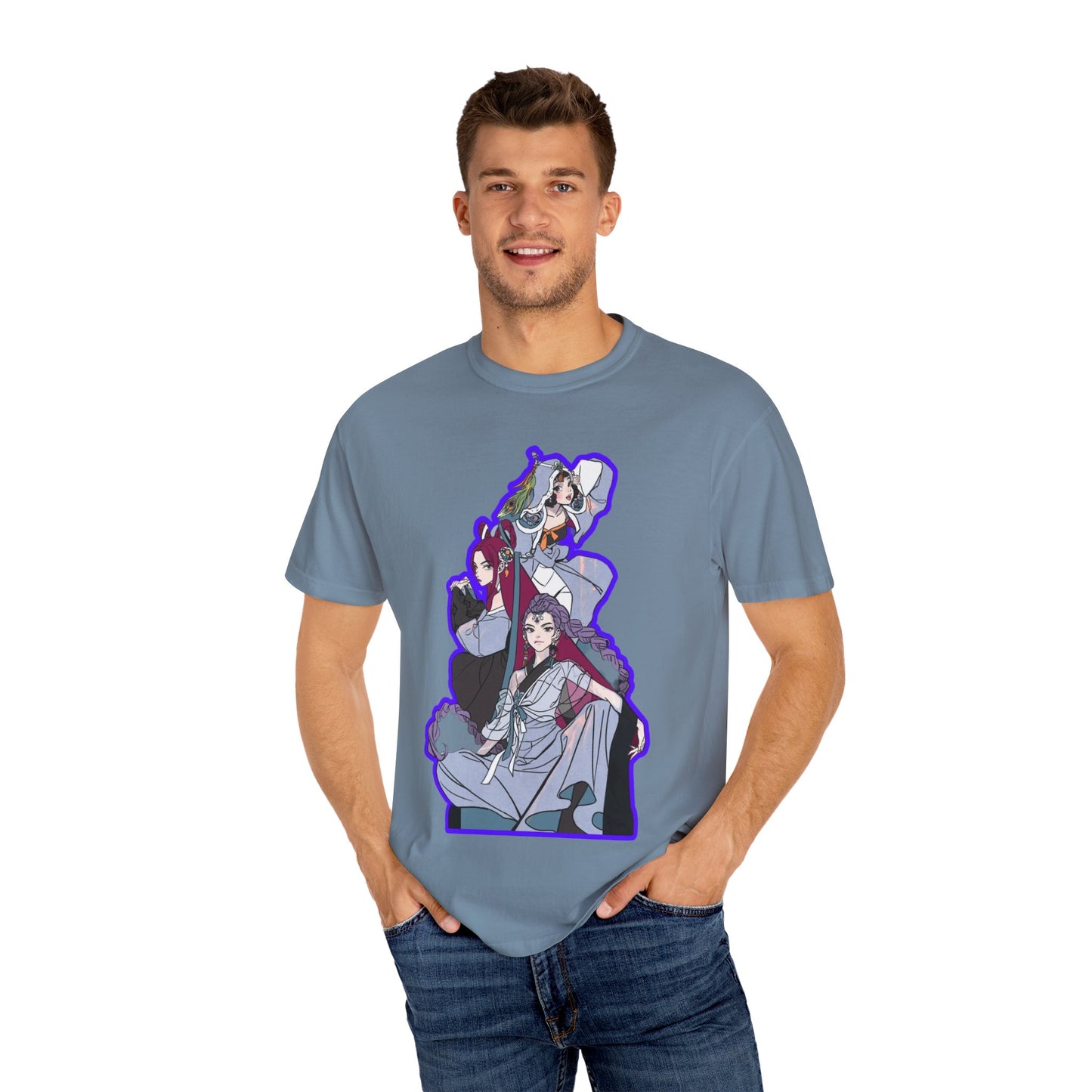 Anime-Inspired kpop Graphic Tee with Bold Text, Perfect for Fans of Japanese Culture, Casual Wear, Anime Conventions, Gift for Otaku