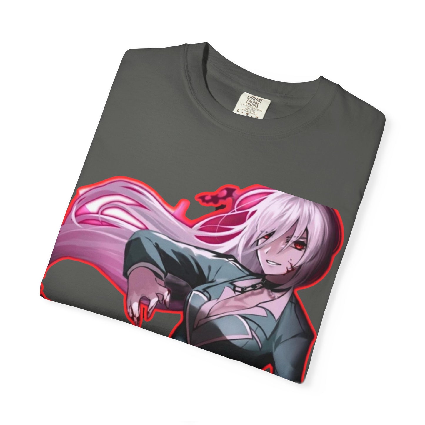 Anime-Themed T-Shirt Featuring Bold Artwork