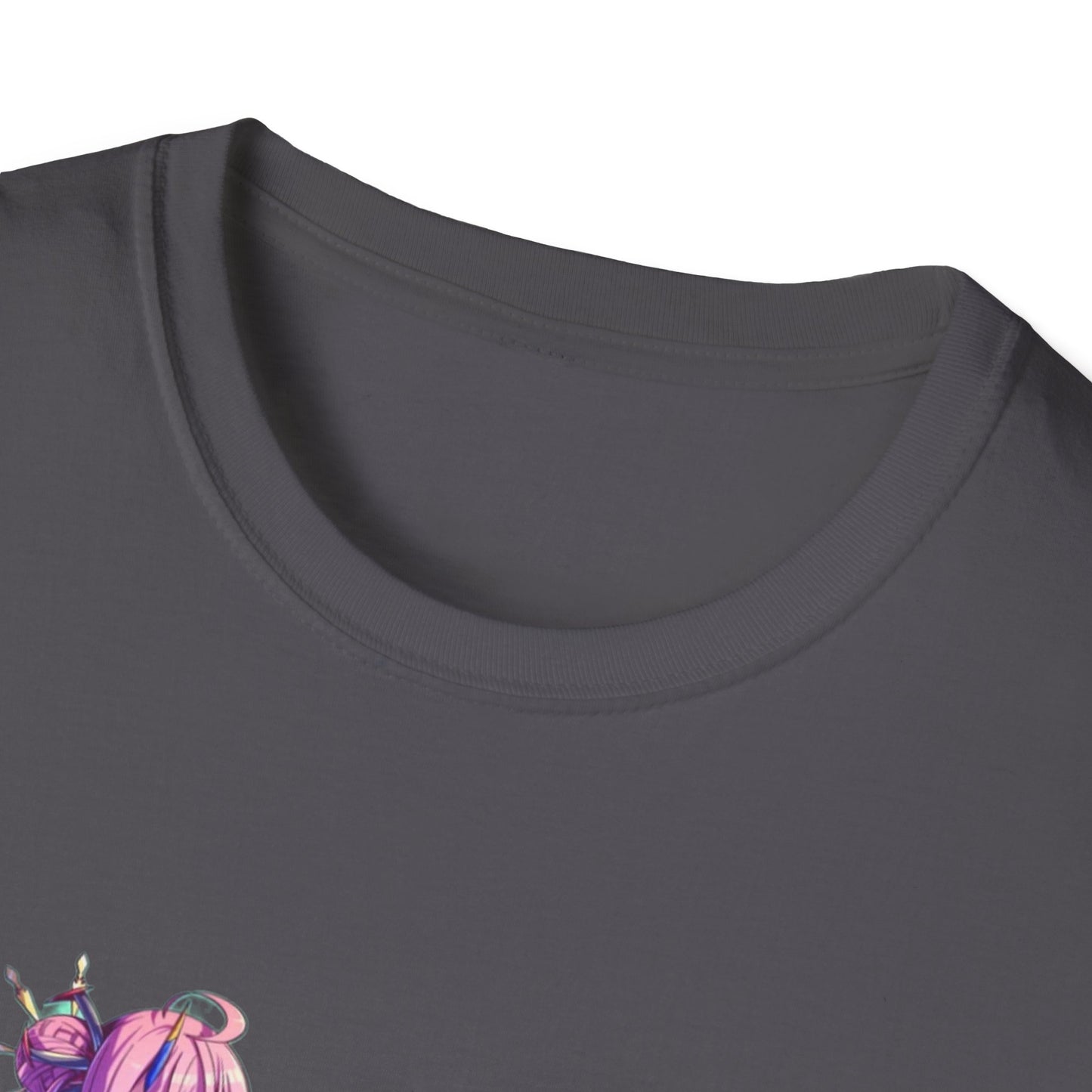 Anime-Inspired lewd Unisex T-Shirt, Cute Graphic Tee, Casual Wear, Gift for Fans, Cosplay Apparel