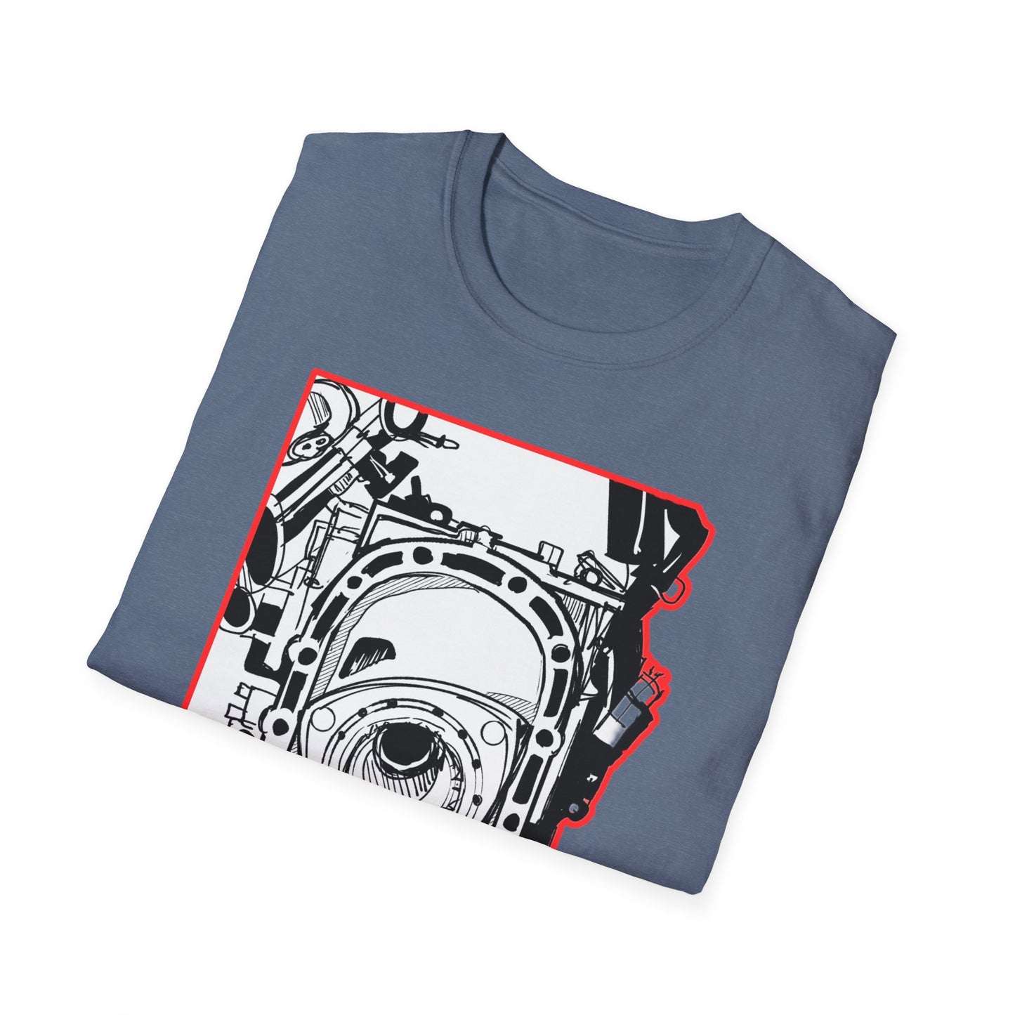 Automotive initial D 16 Eye Art T-Shirt, Gearhead Apparel, Car Enthusiast Gift, Unique Graphic Tee, Vehicle Lover's Top, Creative Statement Shirt