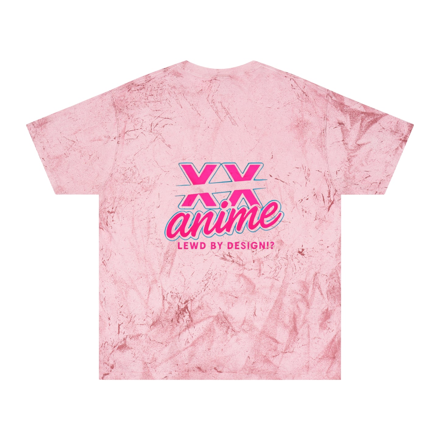 Kawaii Glitch T-Shirt, Anime Fan Apparel, Retro VR Graphic Tee, Unisex Casual Wear, Gamer Gift, Unique Color Blast Shirt