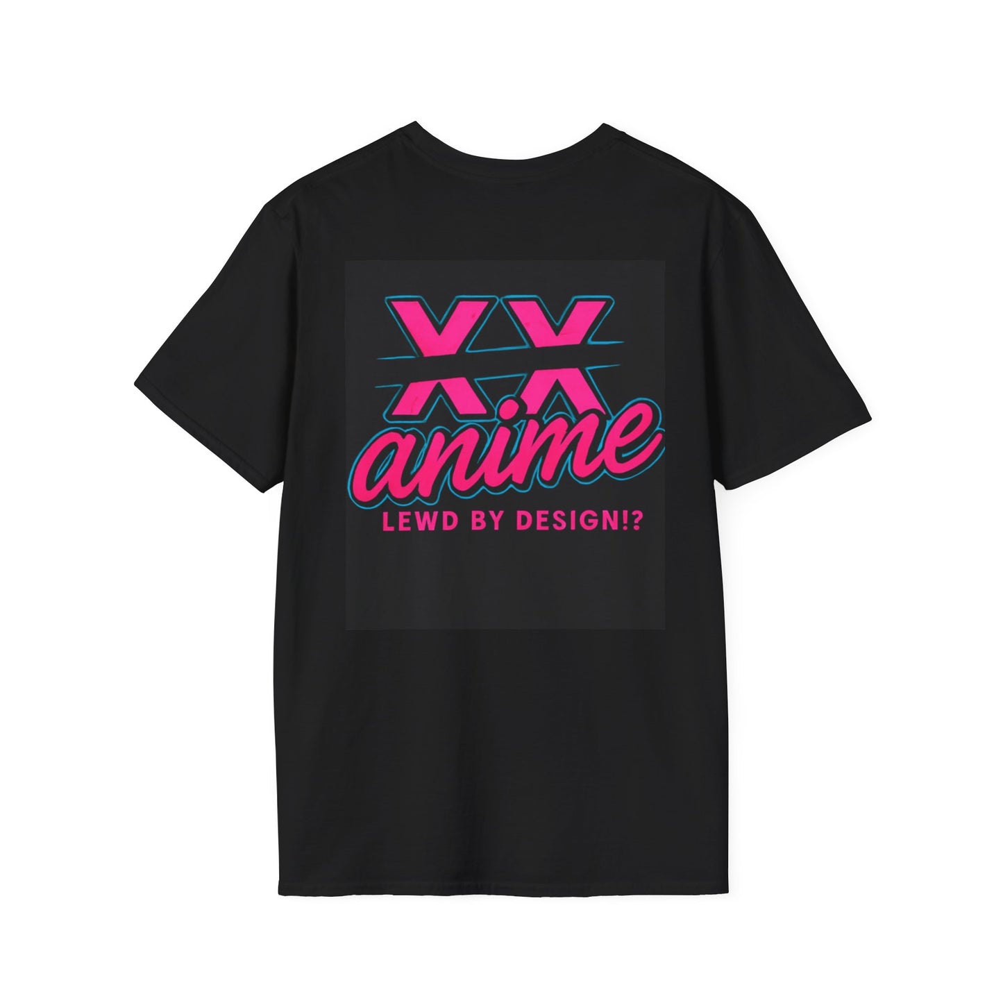 Unisex Softstyle T-Shirt with Funny Sword Quote, Gift for Anime Lovers, Casual Wear, Quirky Humor Tee, Great for Birthdays, Parties