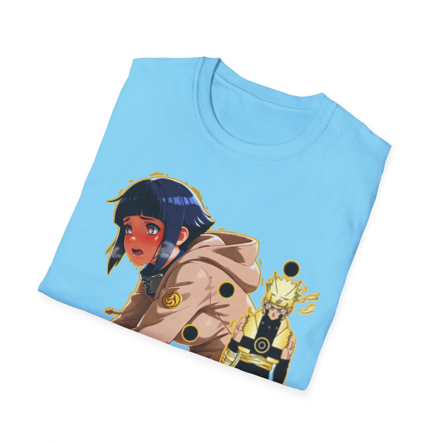 Anime-Inspired Naruto 2 Unisex Softstyle T-Shirt, Graphic Tee for Fans, Casual Wear, Gift for Birthdays, Cosplay Outfit, Summer Style