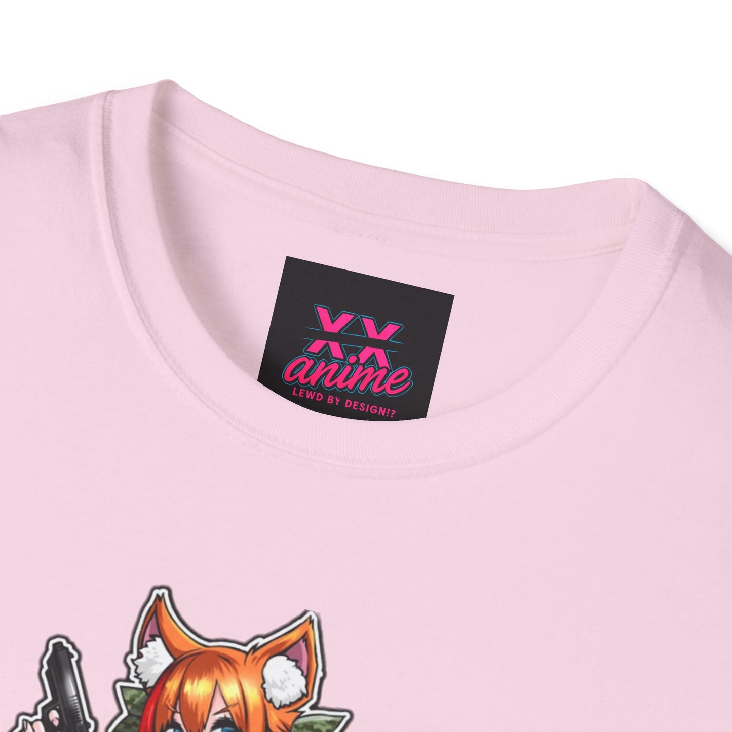 Anime lewd Graphic Tee, Casual Unisex T-Shirt, Trendy Character Shirt, Cute Gift for Anime Lovers, Streetwear for Fans