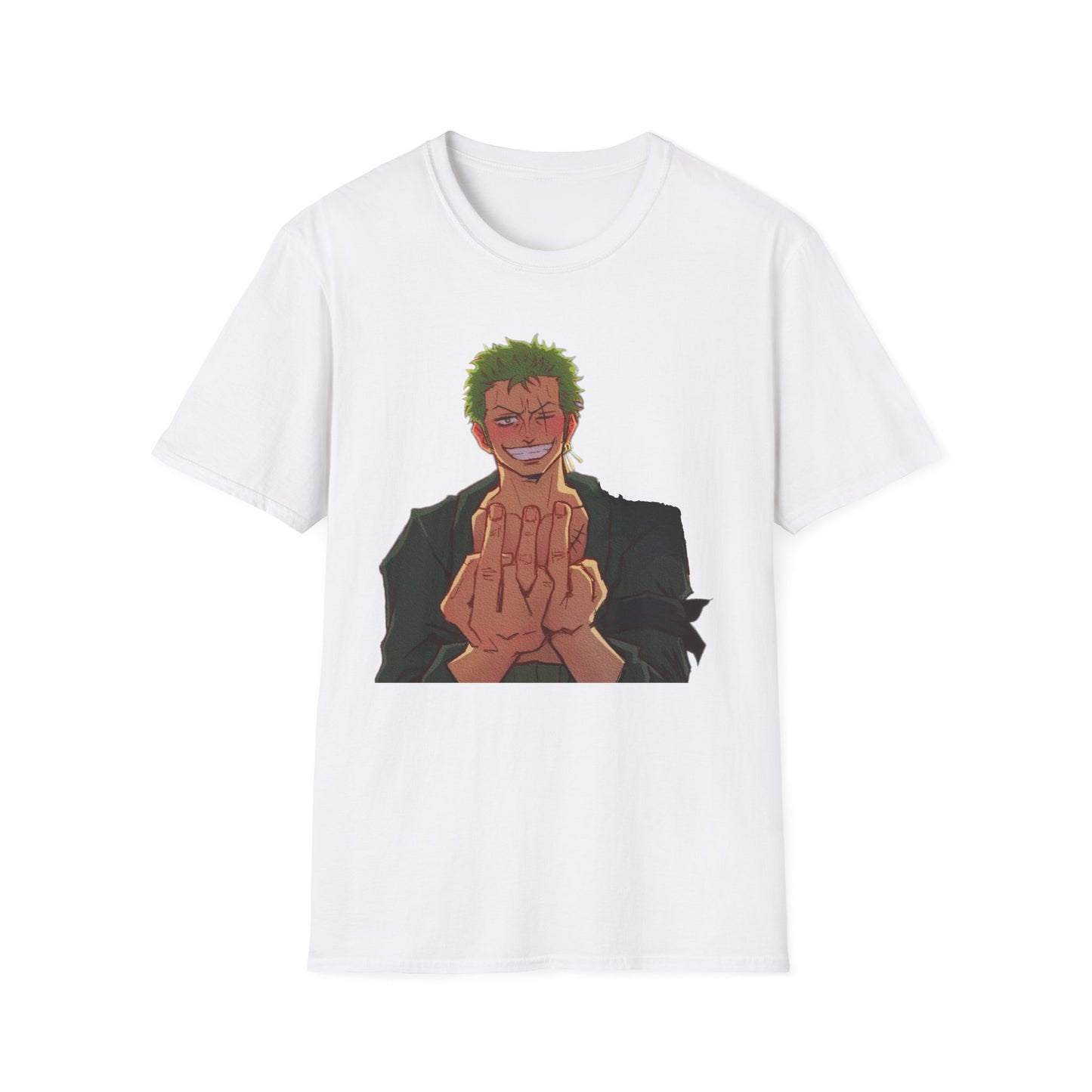 Anime Character one piece 6 T-Shirt, Cool Graphic Tee, Unisex Softstyle Top, Gift for Fans, Casual Wear, Streetwear Style
