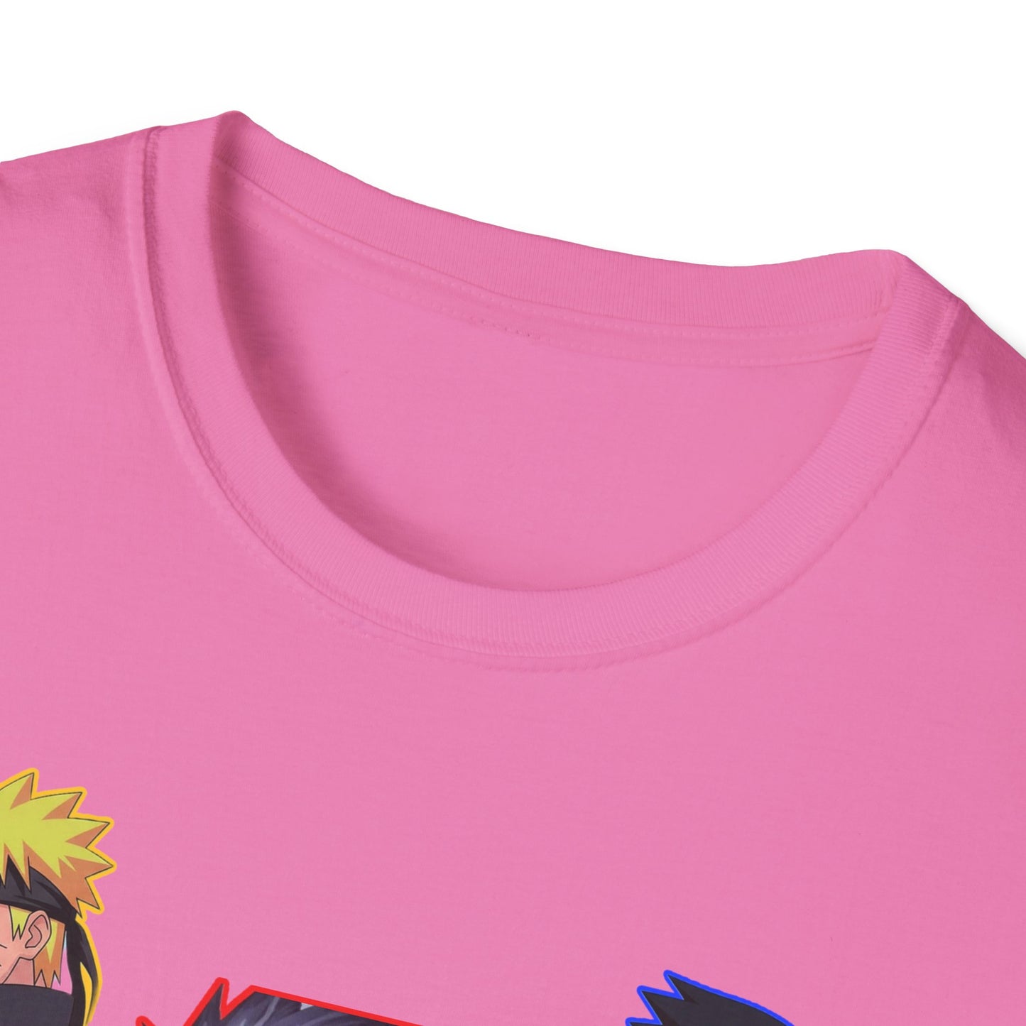 Anime-Inspired Naruto 5 Unisex Softstyle T-Shirt, Graphic Tee for Fans, Casual Wear, Gift for Birthdays, Cosplay, and Conventions