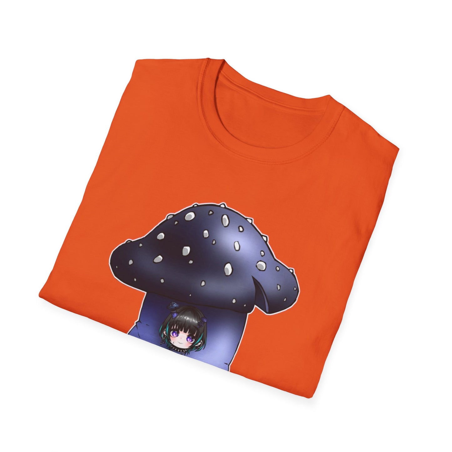 Whimsical Mushroom T-Shirt | Cute Graphic Tee, Softstyle Tee for Festivals, Gifts, Casual Wear, Unisex Apparel