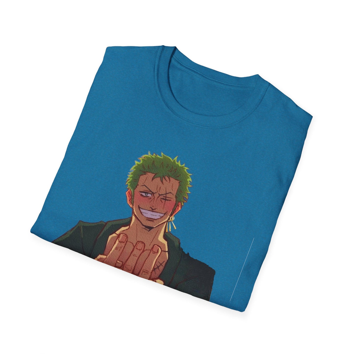 Anime Character one piece 6 T-Shirt, Cool Graphic Tee, Unisex Softstyle Top, Gift for Fans, Casual Wear, Streetwear Style