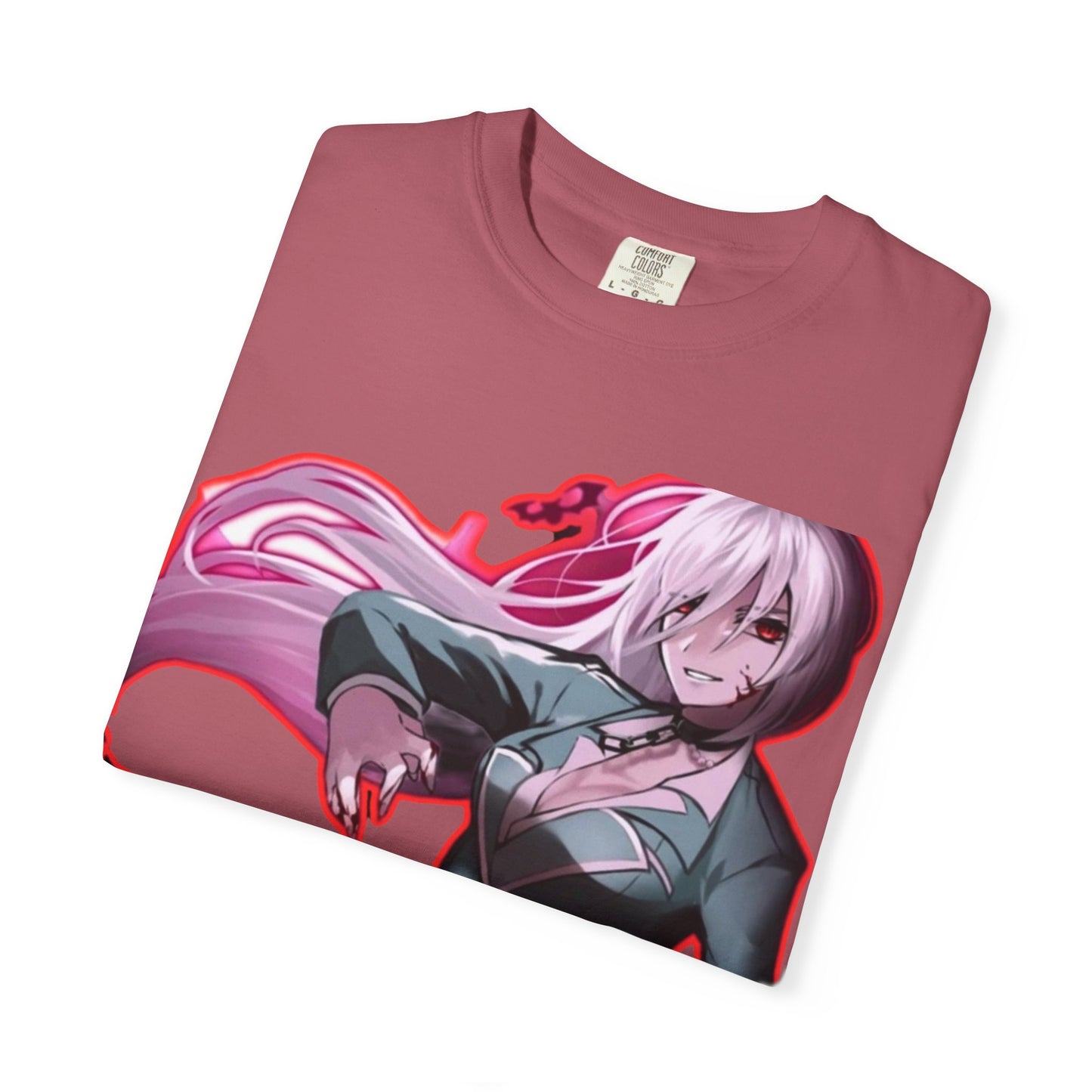Anime-Themed T-Shirt Featuring Bold Artwork