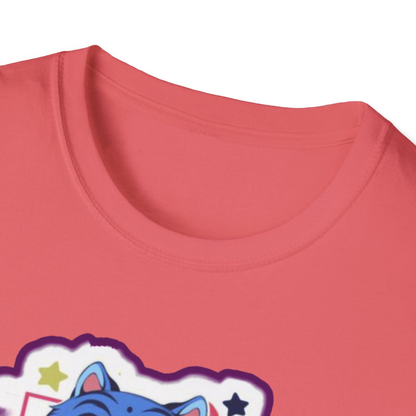 Whimsical Cartoon idol tiger 2 Graphic T-Shirt, Fun Unisex Tee for Kids and Teens, Perfect for Birthdays, Gifts, Casual Wear, Unique Playful Design
