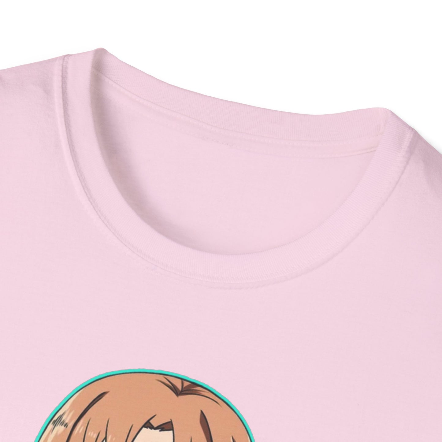 Kawaii Pancake Lover sao T-Shirt, Cute Anime Tee, Foodie Gift, Unisex Softstyle Tee, Perfect for Pancake Day, Birthday, Everyday Wear