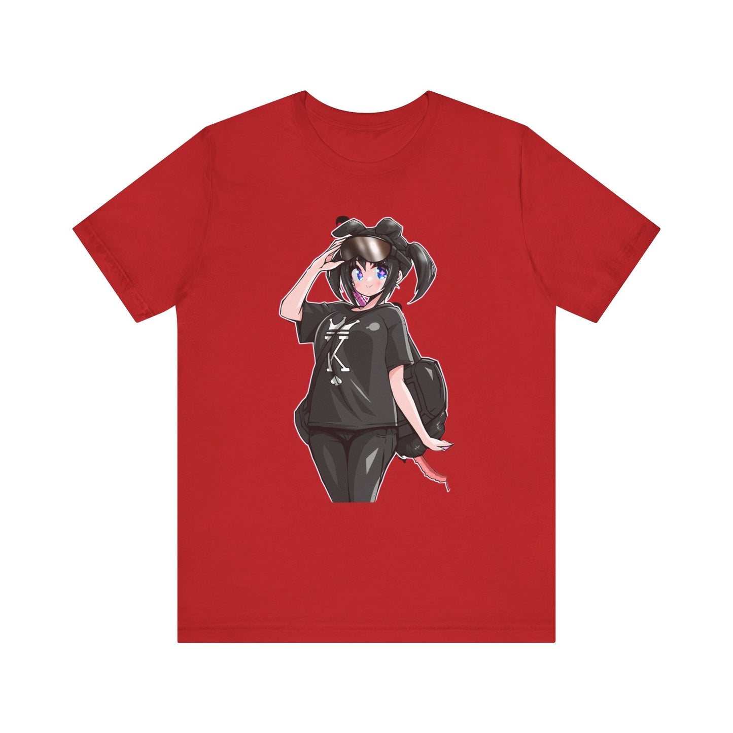 Lewd Anime-Themed Unisex Tee for Fans, Cute Graphic T-Shirt, Comfortable Everyday Wear, Perfect Gift for Anime Lovers, Stylish Casual Top