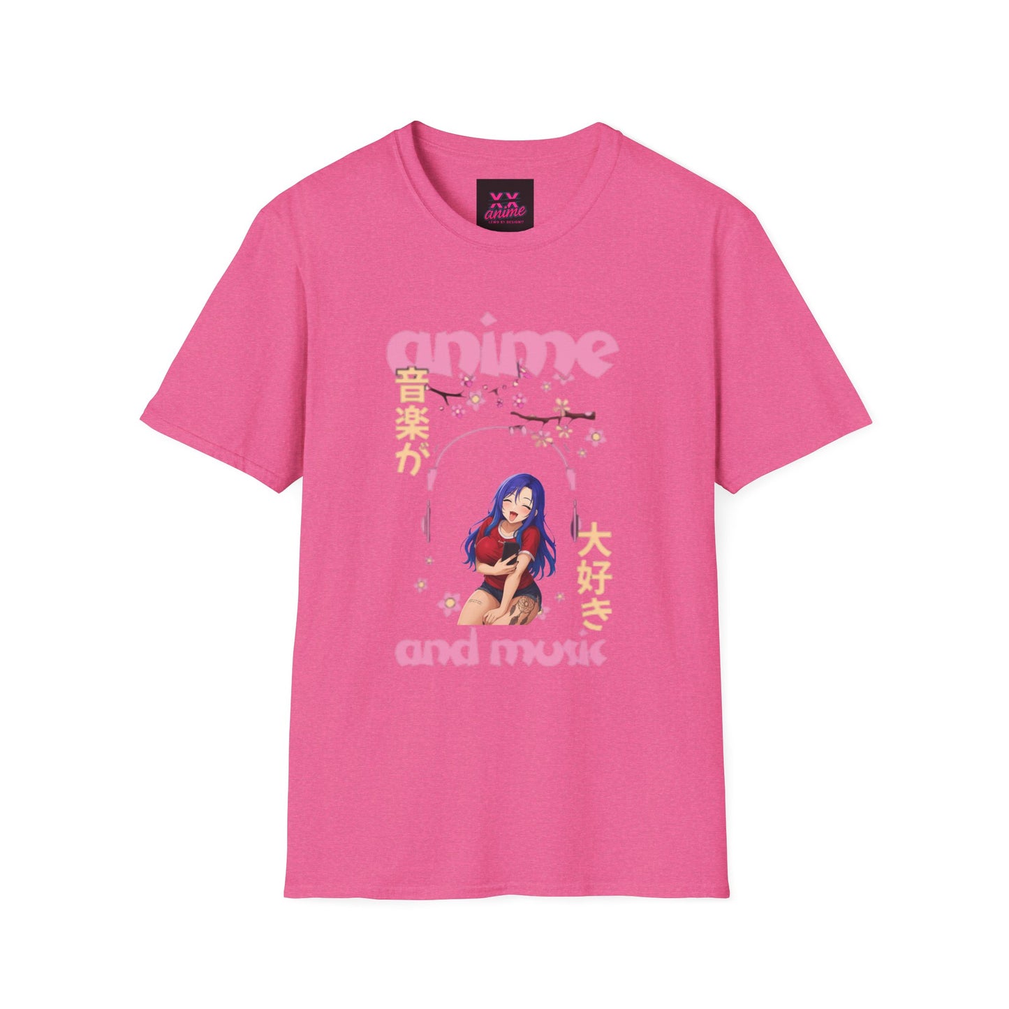 Anime Lover T-Shirt, Unisex Graphic Tee, Comfortable Casual Wear, Gift for Anime Fans, Unique Design for Conventions, Street Style Fashion