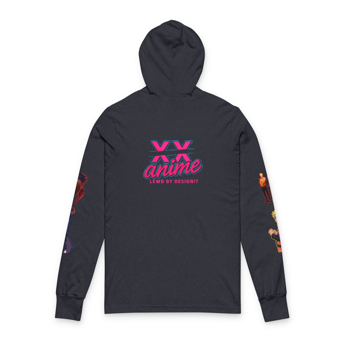 Anime-Inspired naruto Unisex Hoodie, Long Sleeve Tee for Fans, Cozy Streetwear, Gifts for Nerds, Casual Fashion Statement