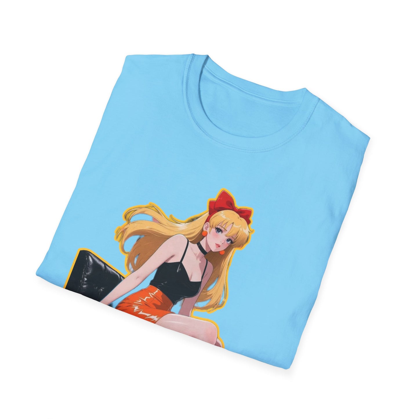 Anime-Inspired sailor moon 3 Unisex T-Shirt with Playful Chic Design, Casual Wear, Anime Fans, Gifts for Friends, Summer Fashion, Unique Graphic Tee