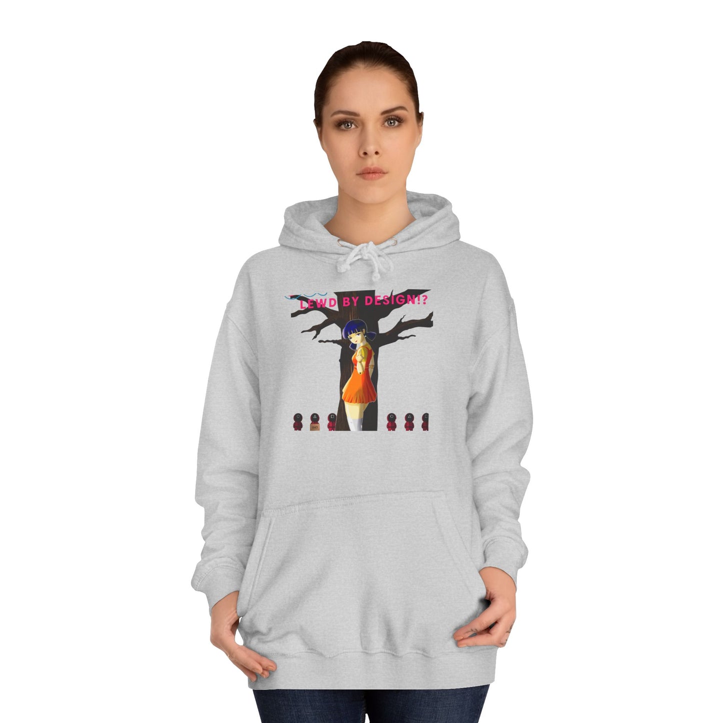 Trendy Anime College Hoodie, Cozy Unisex Sweatshirt, Perfect Gift for Students, Casual Streetwear, Unique Graphic Pullover