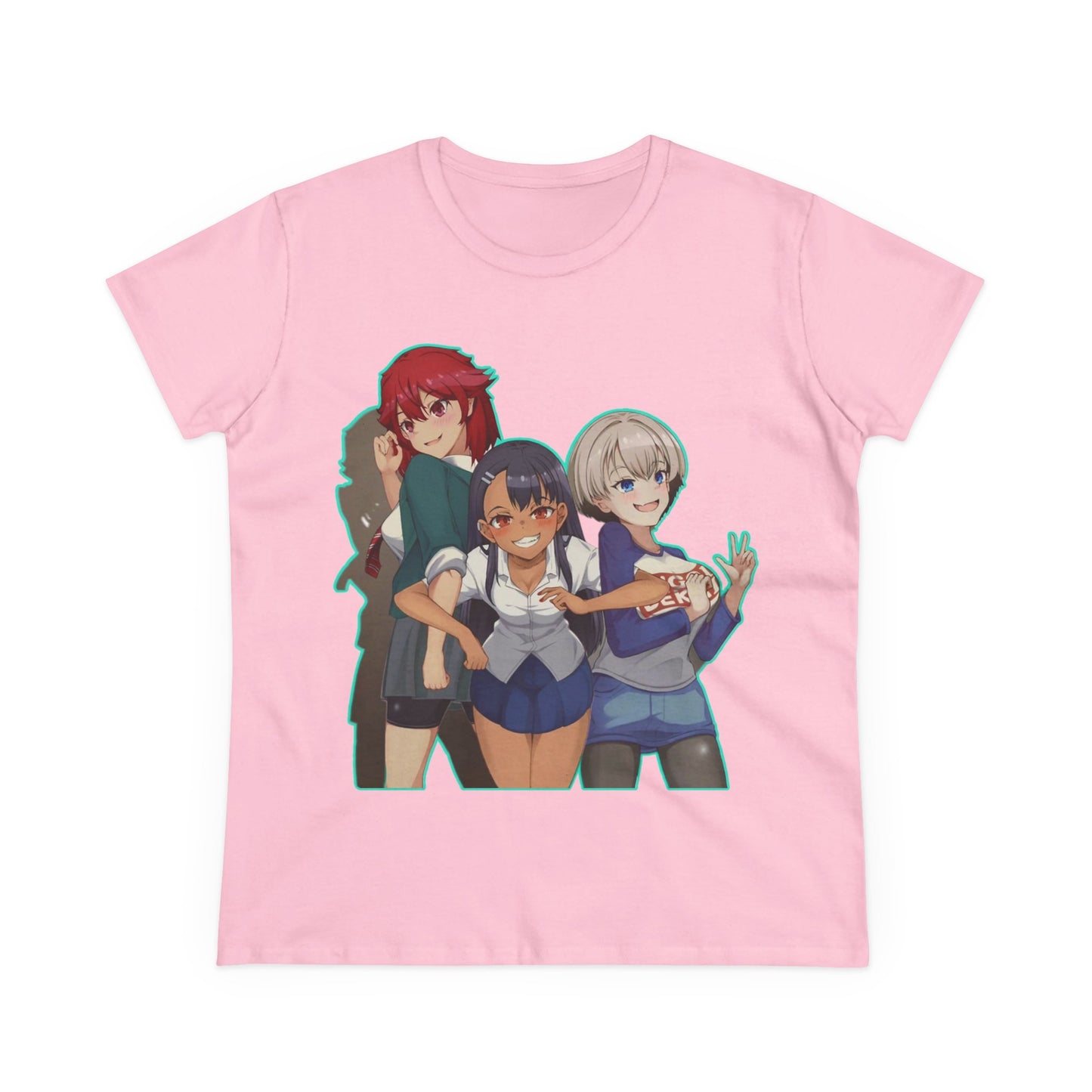 Anime-Inspired Tomo chan is a girl Women's Cotton Tee, Casual Graphic Shirt, Cosplay Tee, Gift for Anime Fans, Cute Manga Shirt
