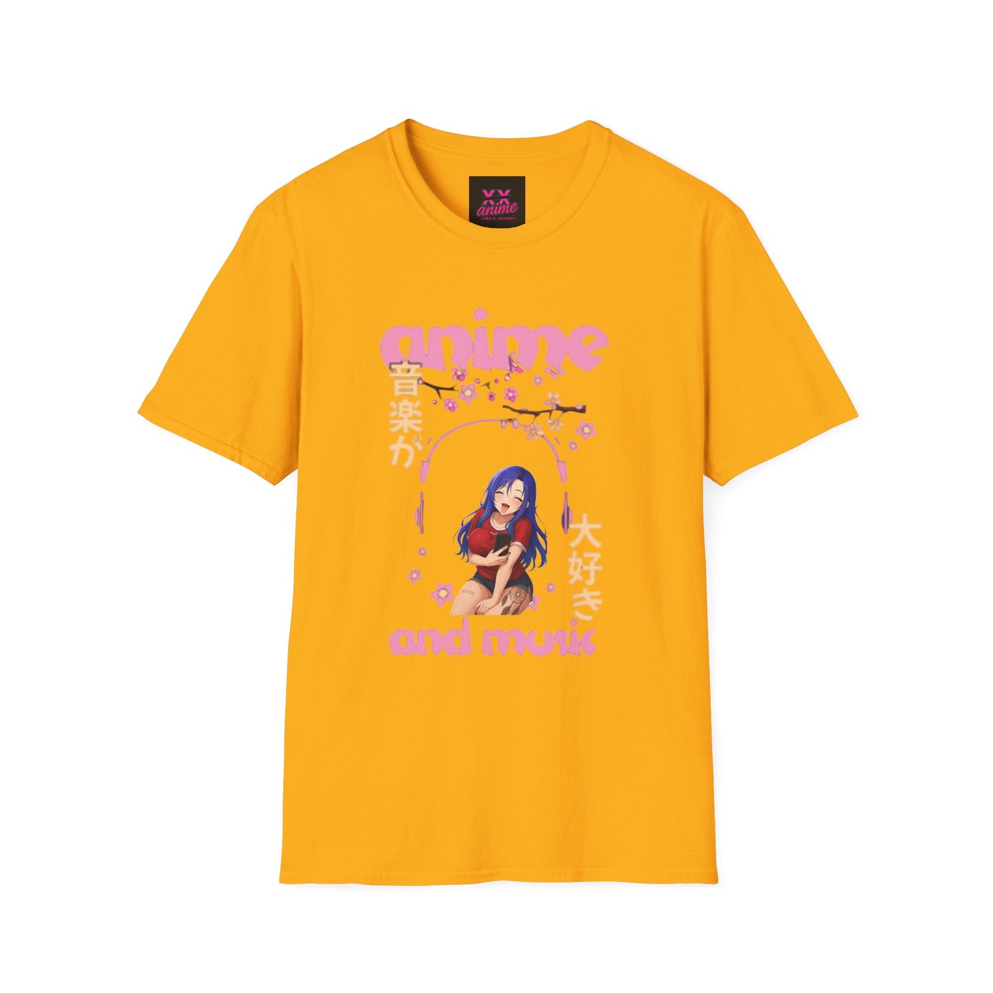 Anime Lover T-Shirt, Unisex Graphic Tee, Comfortable Casual Wear, Gift for Anime Fans, Unique Design for Conventions, Street Style Fashion
