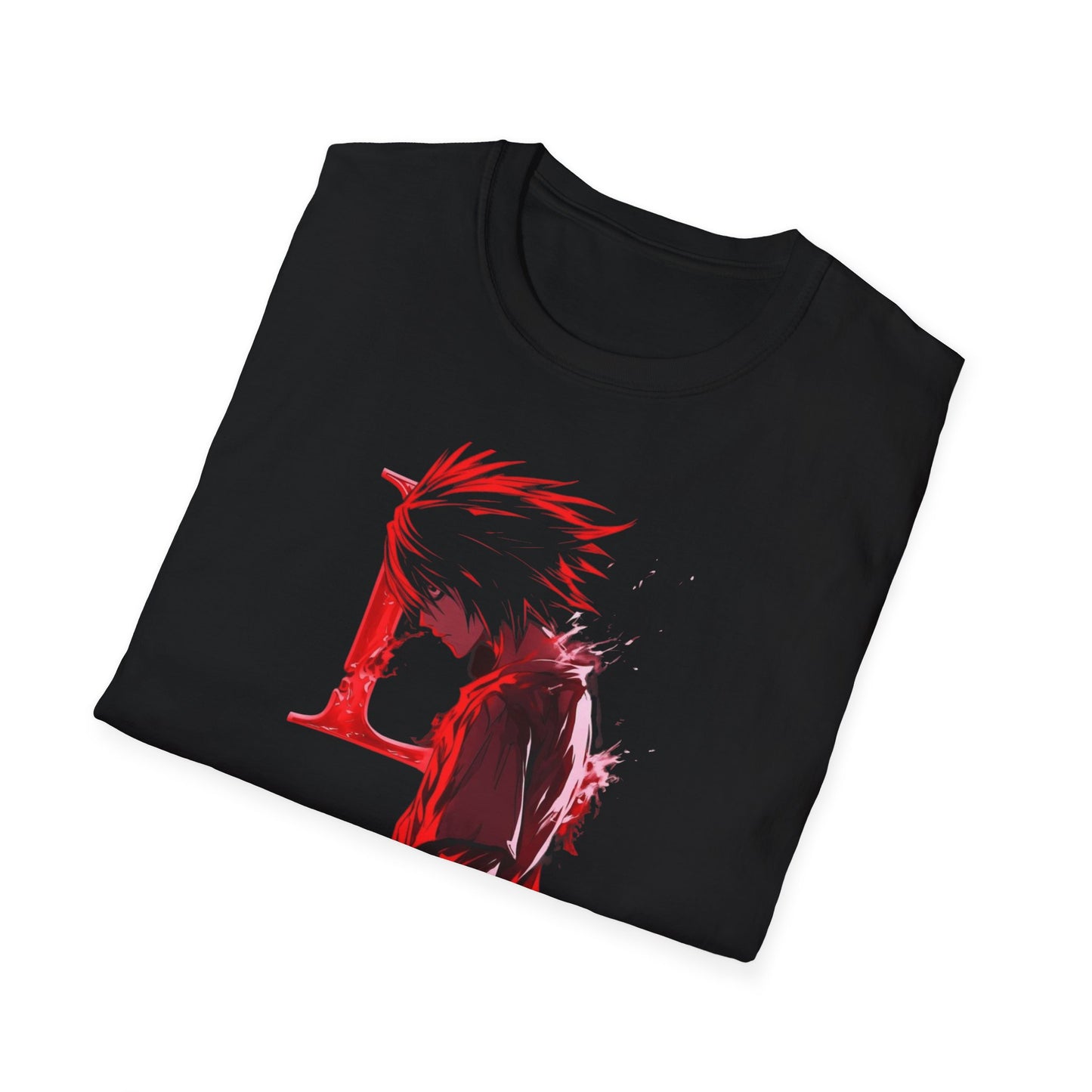 Dn Anime-Inspired Unisex Softstyle T-Shirt, Retro Anime Tee, Gifts for Otaku, Casual Wear, Unique Graphic Shirt