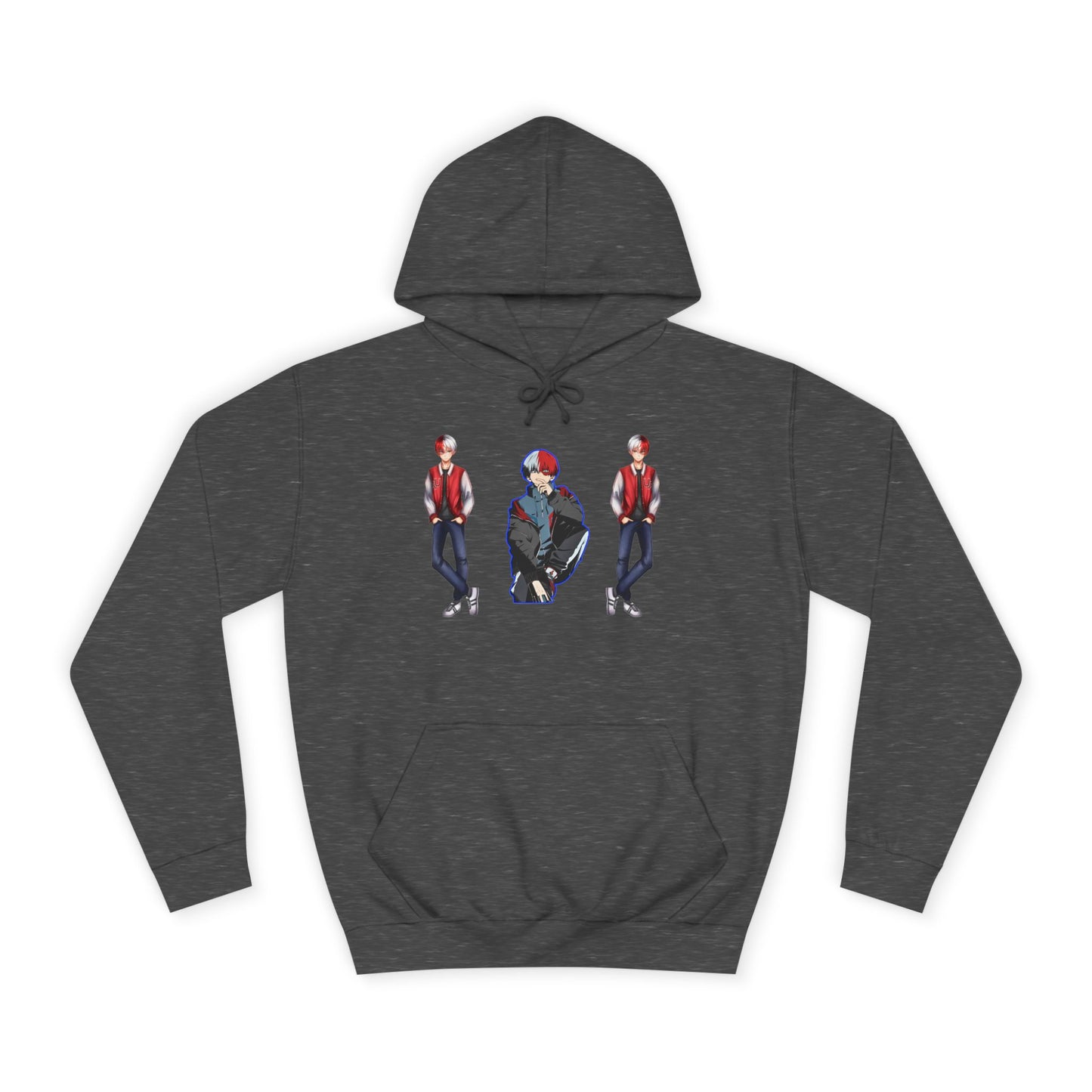 Hero school toto style Hoodie, Cozy Casual Wear, Gift for Students, Streetwear, Music Events, College Hoodie, Graphic Sweater