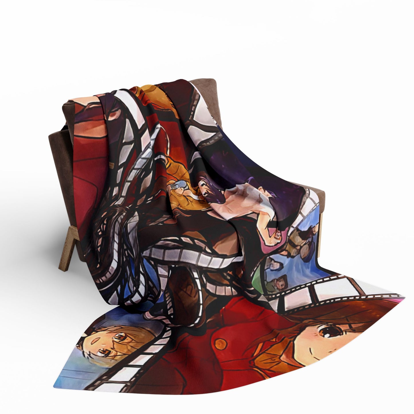 Cozy Arctic Fleece Blanket for Movie Lovers, Soft Throw Blanket, Anime Blanket, Perfect for Gifts, Home Decor, & Snuggle Sessions