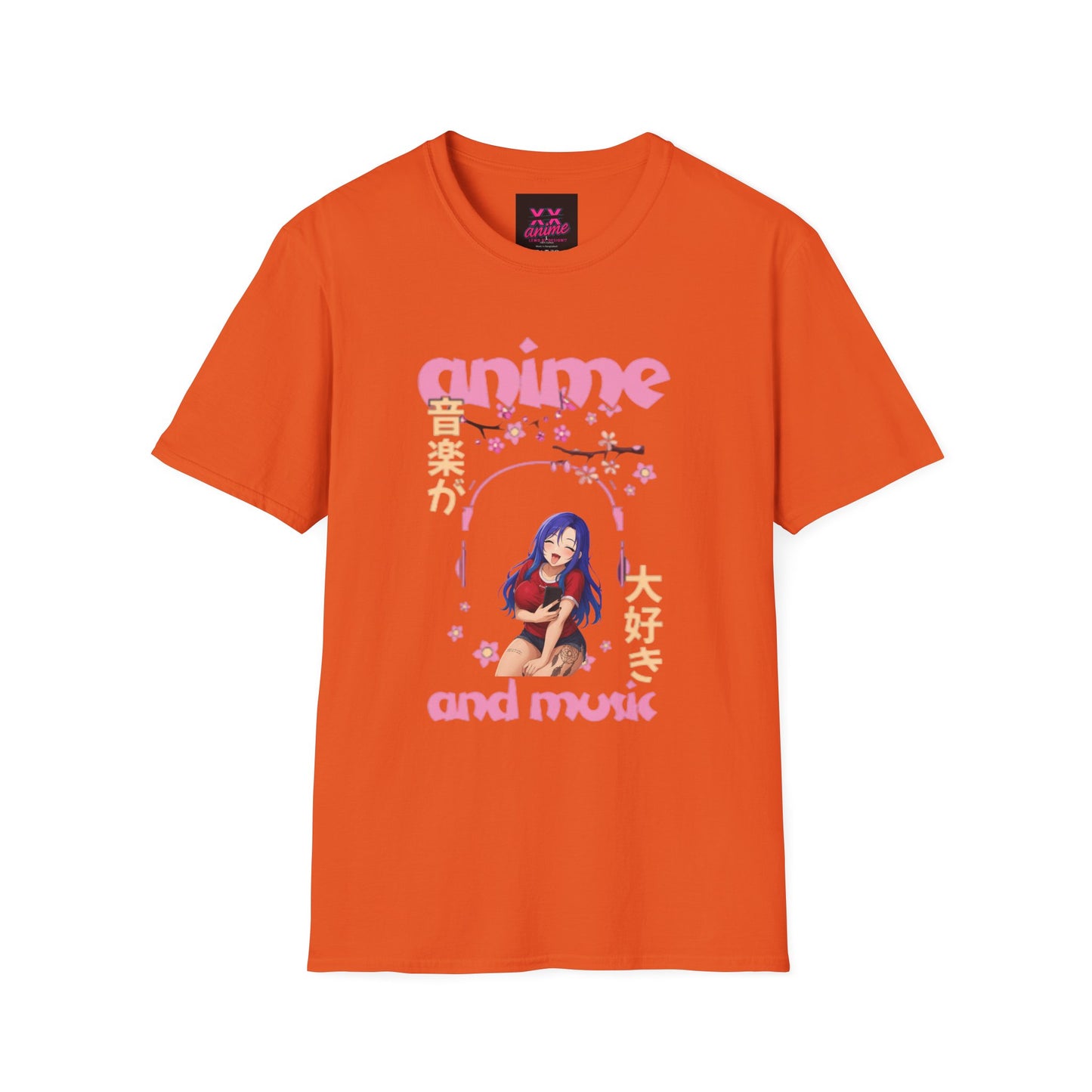 Anime Lover T-Shirt, Unisex Graphic Tee, Comfortable Casual Wear, Gift for Anime Fans, Unique Design for Conventions, Street Style Fashion
