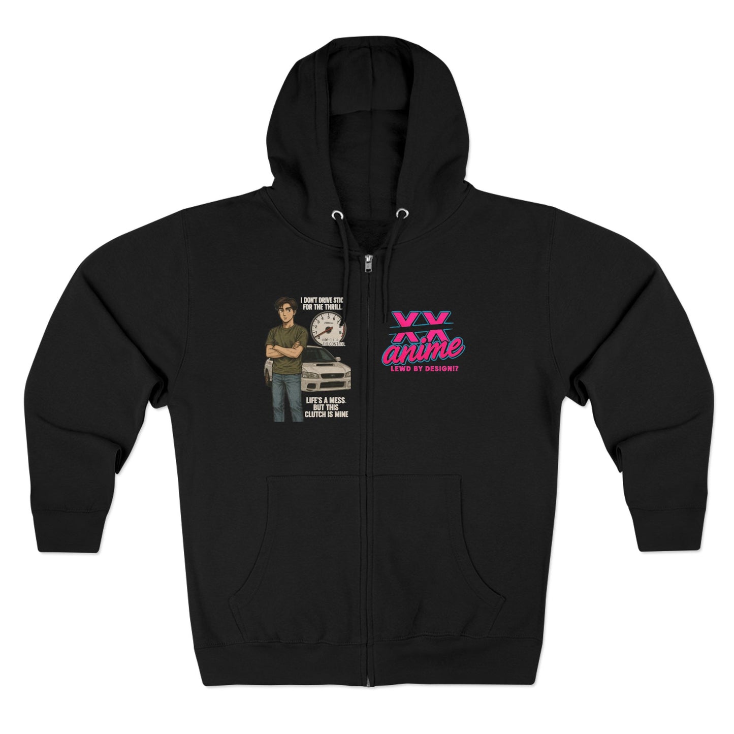 Unisex Zip Hoodie