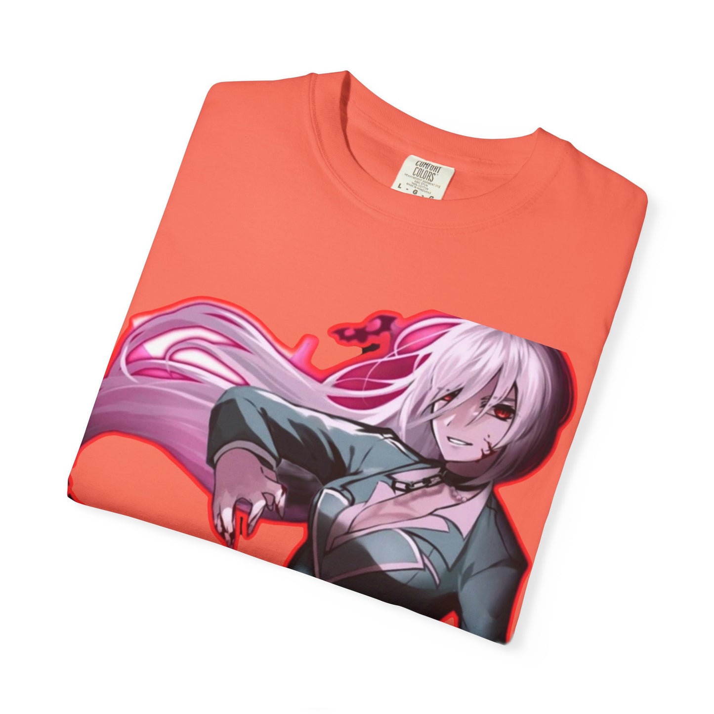 Anime-Themed T-Shirt Featuring Bold Artwork