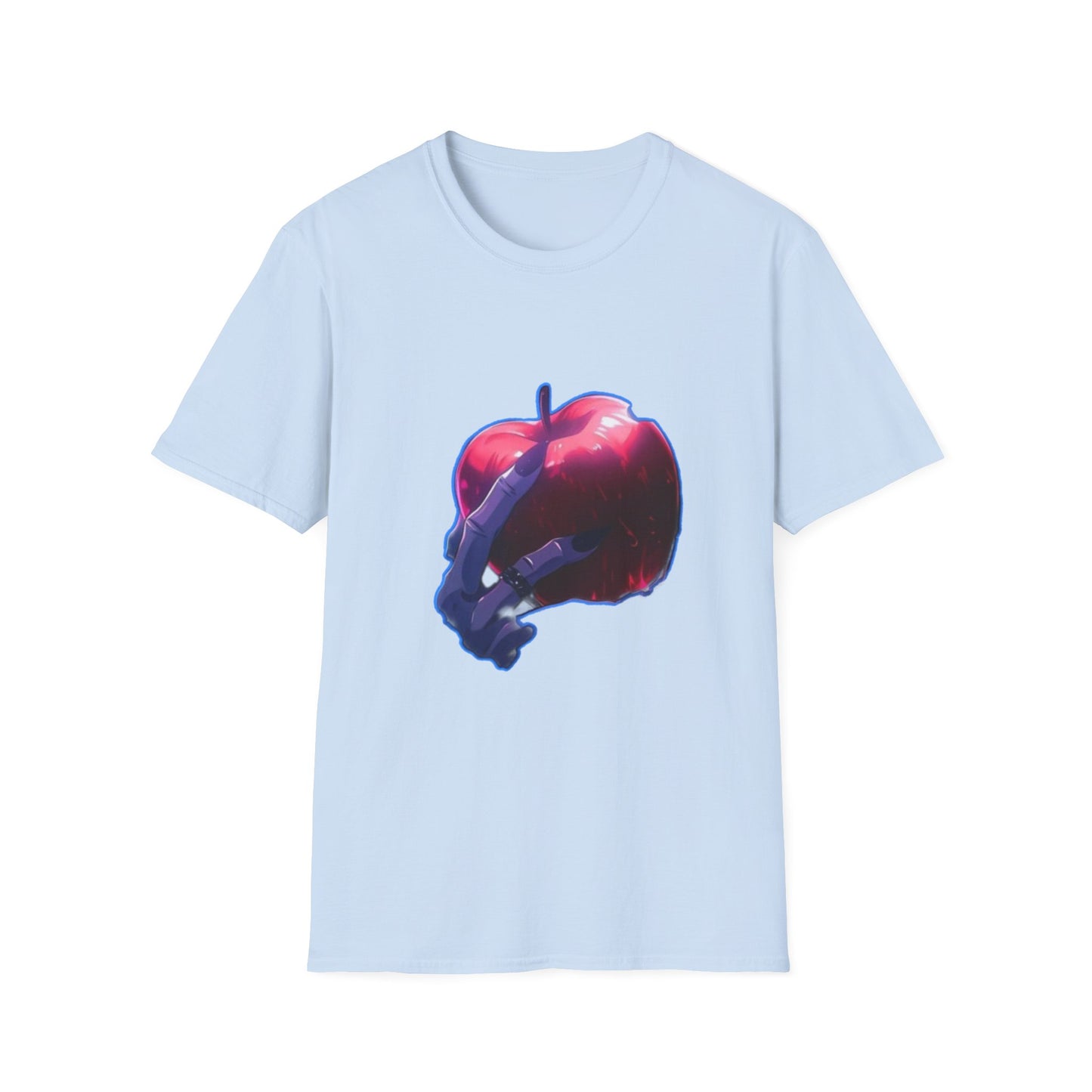 Dn Artistic Skeleton Hand T-Shirt, Creative Graphic Tee, Unique Gift for Artists, Trendy Fashion for Teens, Casual Wear