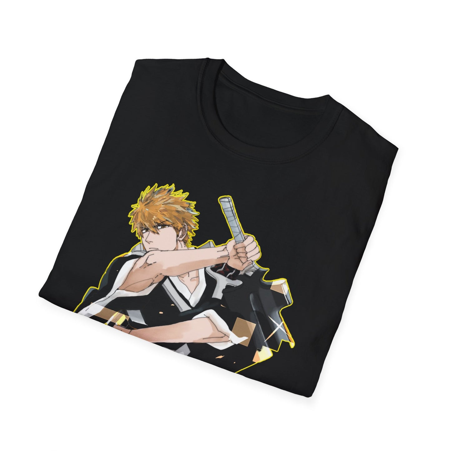 Bleach 12 Anime Unisex T-Shirt, Ichigo Graphic Tee, Softstyle Shirt, Gift for Fans, Casual Wear, Anime Merchandise