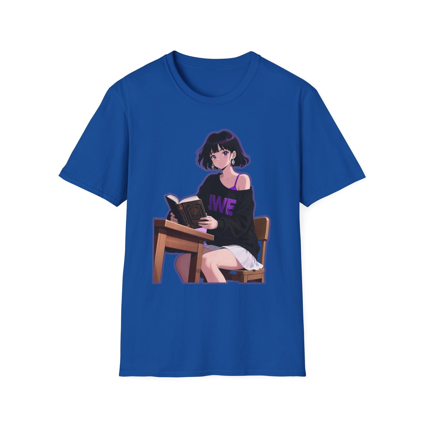 Charming Anime sailor moon 5 Reader T-Shirt | Perfect for Book Lovers, Gift for Students, Cozy Wear, Casual Style, Unique Tee