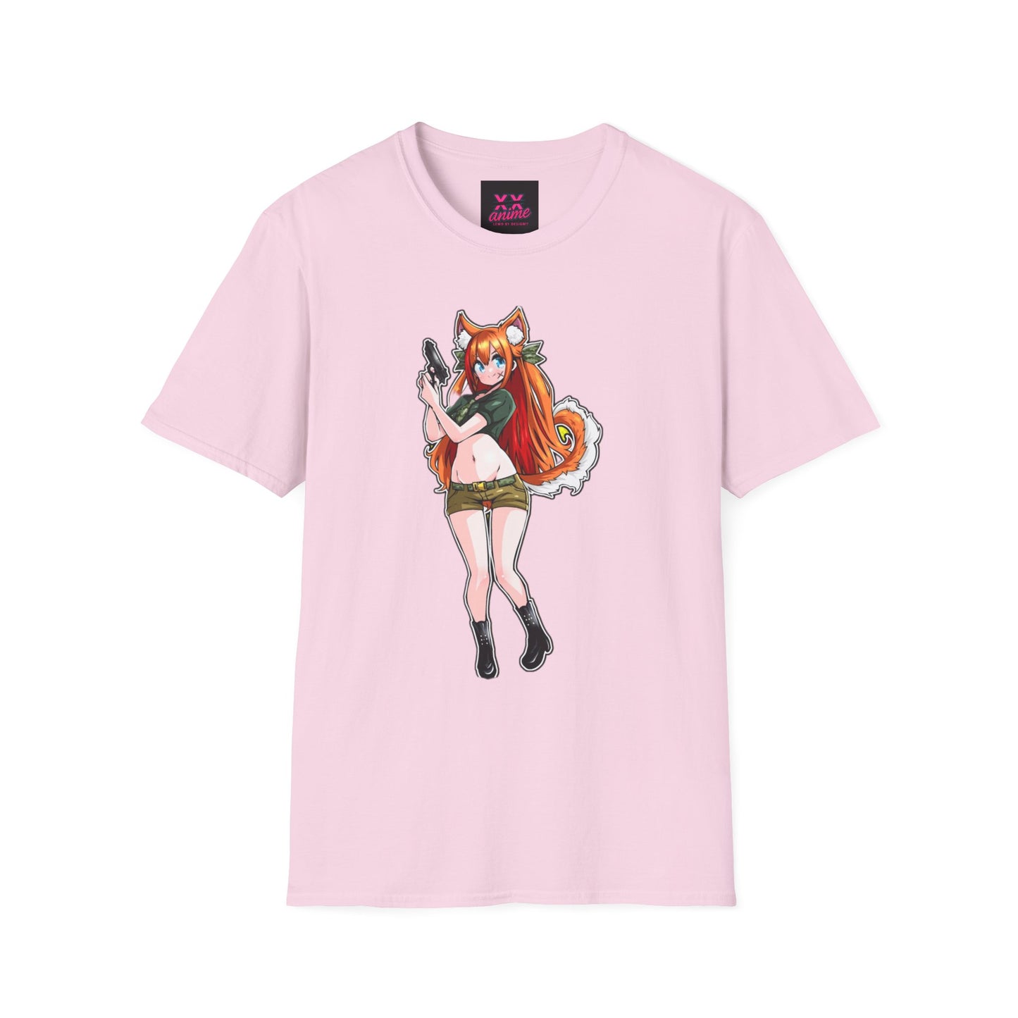 Anime lewd Graphic Tee, Casual Unisex T-Shirt, Trendy Character Shirt, Cute Gift for Anime Lovers, Streetwear for Fans