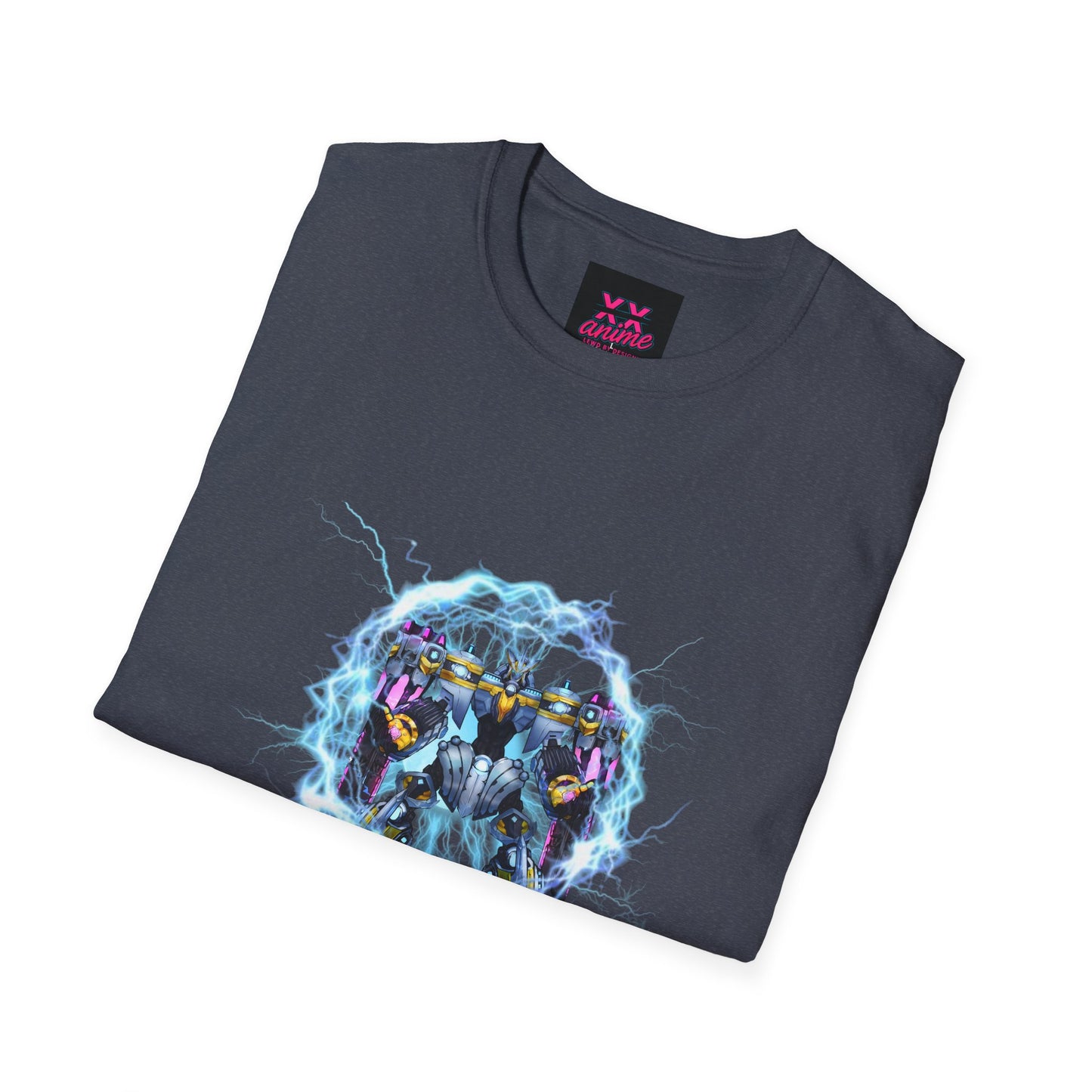 Ygo aa Anime Graphic T-Shirt, Softstyle Tee for Anime Fans, Casual Wear, Gift for Birthdays, Game Nights, and Conventions