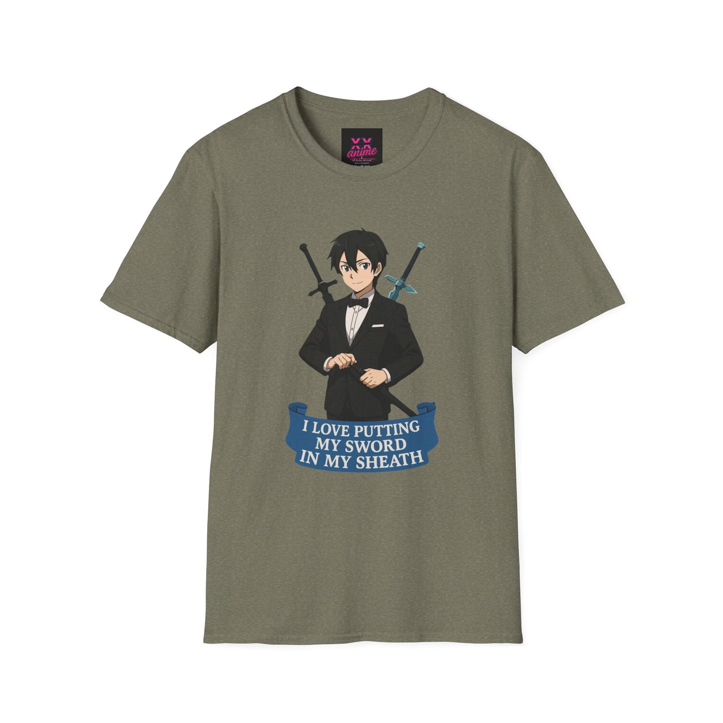 Anime-Inspired Unisex T-Shirt, Fun Graphic Tee, Geek Culture Apparel, Casual Wear, Gift for Anime Lovers, Trendy Fashion Statement