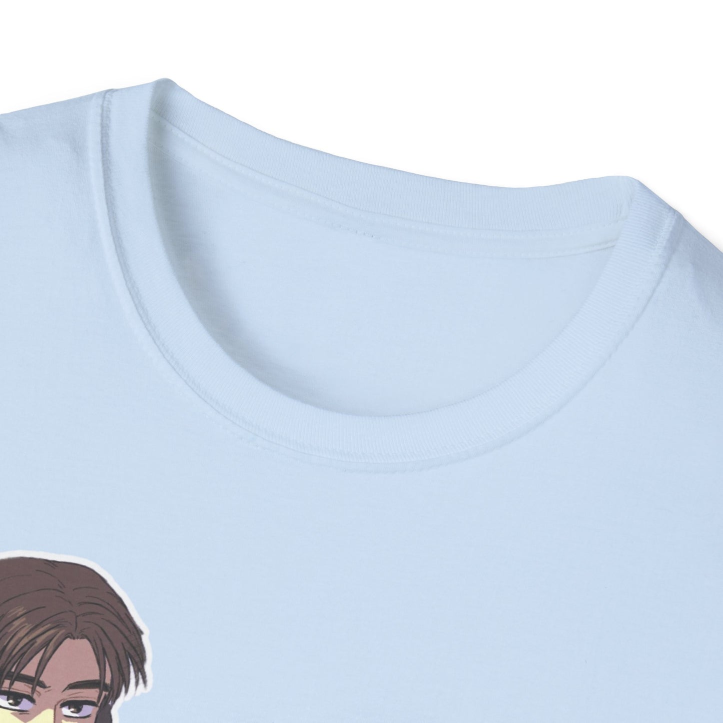 Anime-Inspired Unisex initial D 9 Softstyle T-Shirt, Graphic Tee, Casual Wear, Gift for Fans, Streetwear Style, Soft Cotton Top