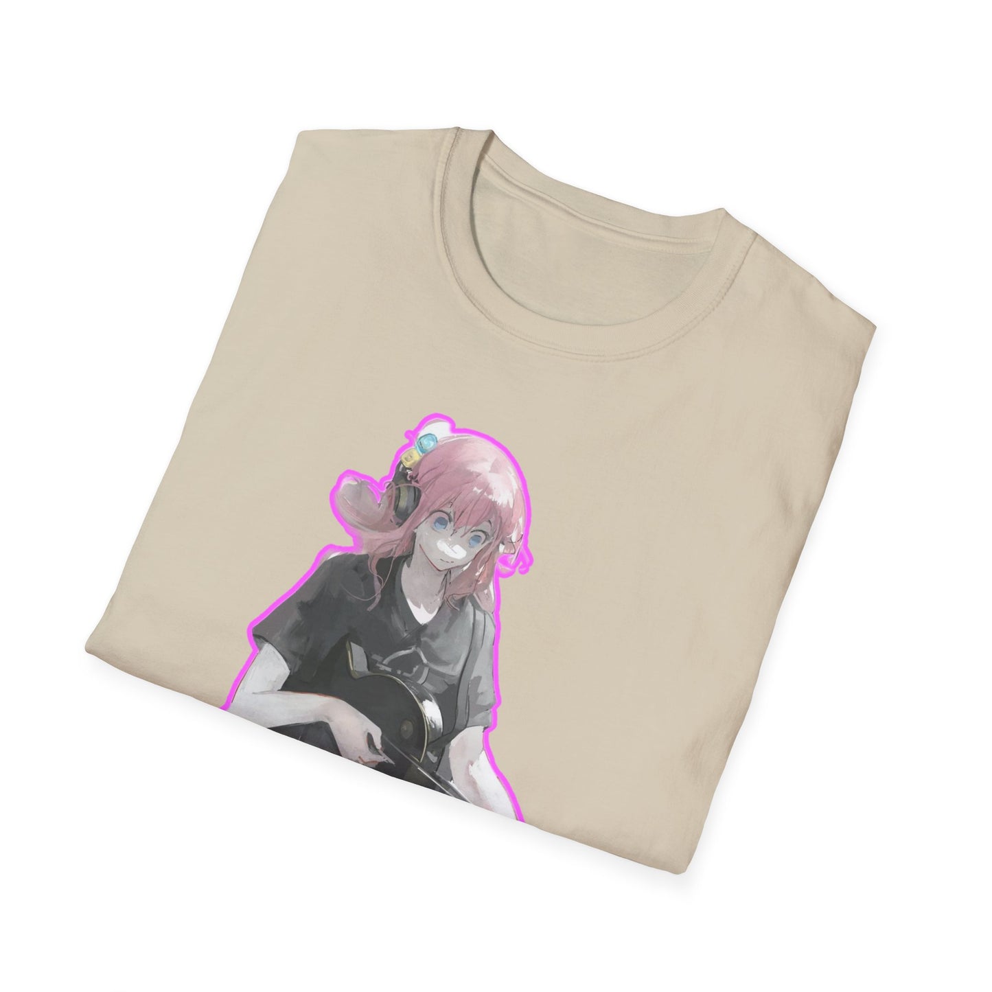 Cool Gamer Girl T-Shirt, Anime Tee, Unisex Softstyle Shirt for Game Lovers, Gift for Birthdays, Casual Wear, Fun Streetwear