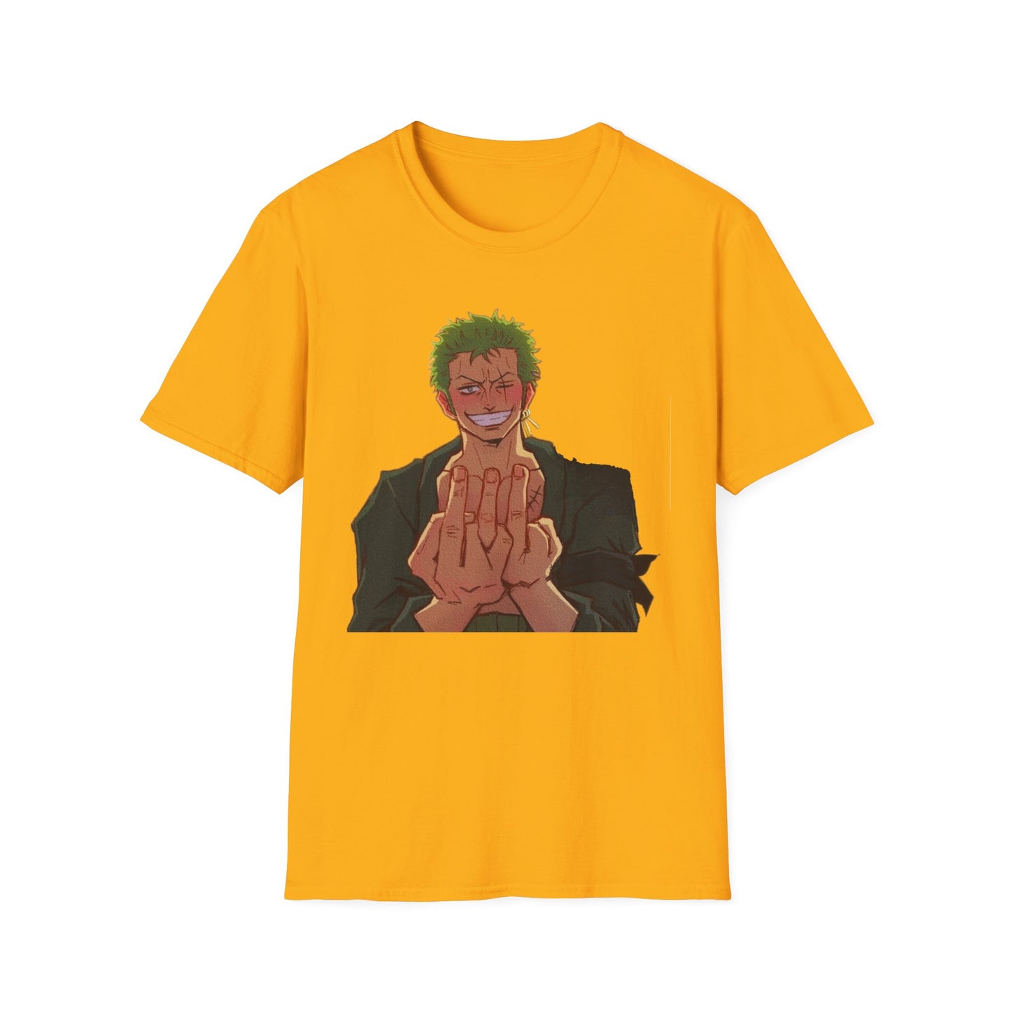 Anime Character one piece 6 T-Shirt, Cool Graphic Tee, Unisex Softstyle Top, Gift for Fans, Casual Wear, Streetwear Style
