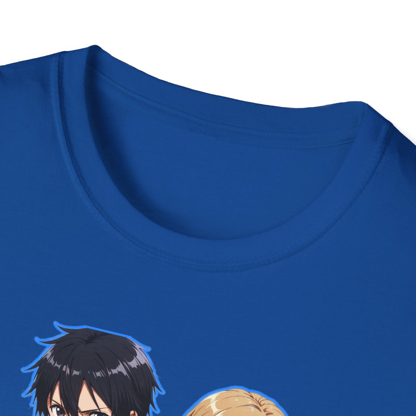 Anime-Inspired sao 10 Unisex Softstyle T-Shirt, Casual Wear, Gift for Otaku, Birthday Present, Soft Graphic Tee