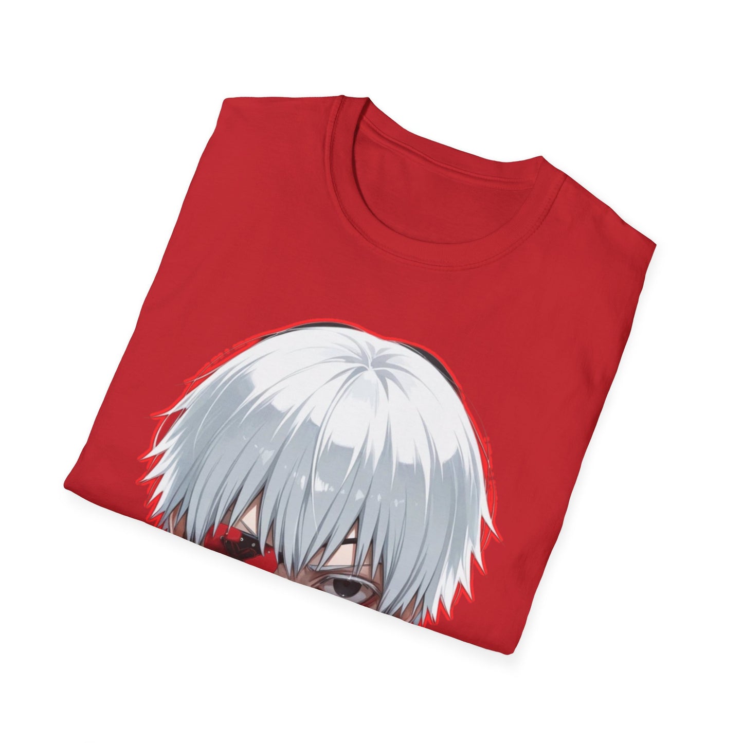 Anime Graphic T-Shirt Tokyo ghoul style 8, Unisex Casual Tee, Art for Anime Lovers, Unique Fashion, Gift for Otaku, Trendy Streetwear