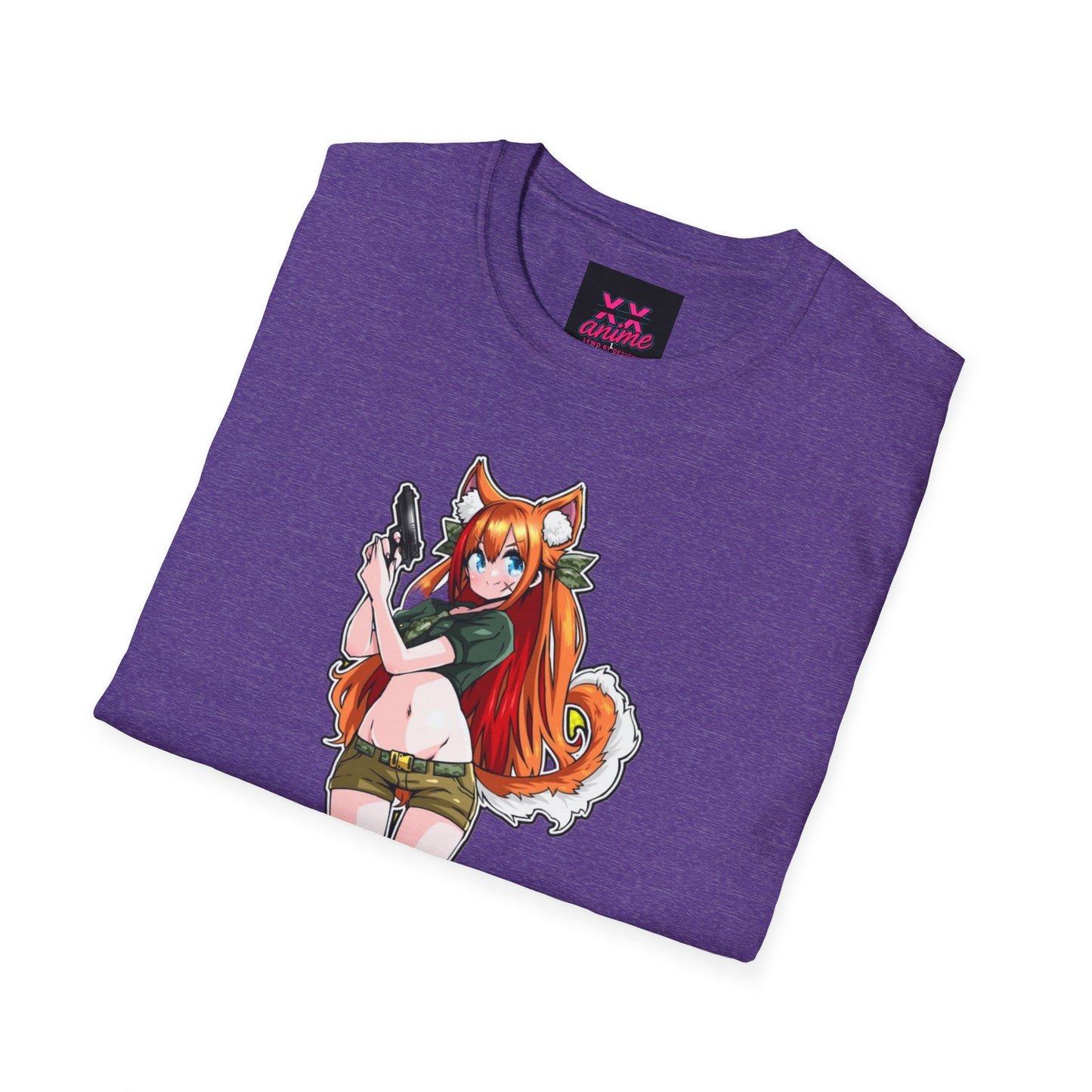 Anime lewd Graphic Tee, Casual Unisex T-Shirt, Trendy Character Shirt, Cute Gift for Anime Lovers, Streetwear for Fans