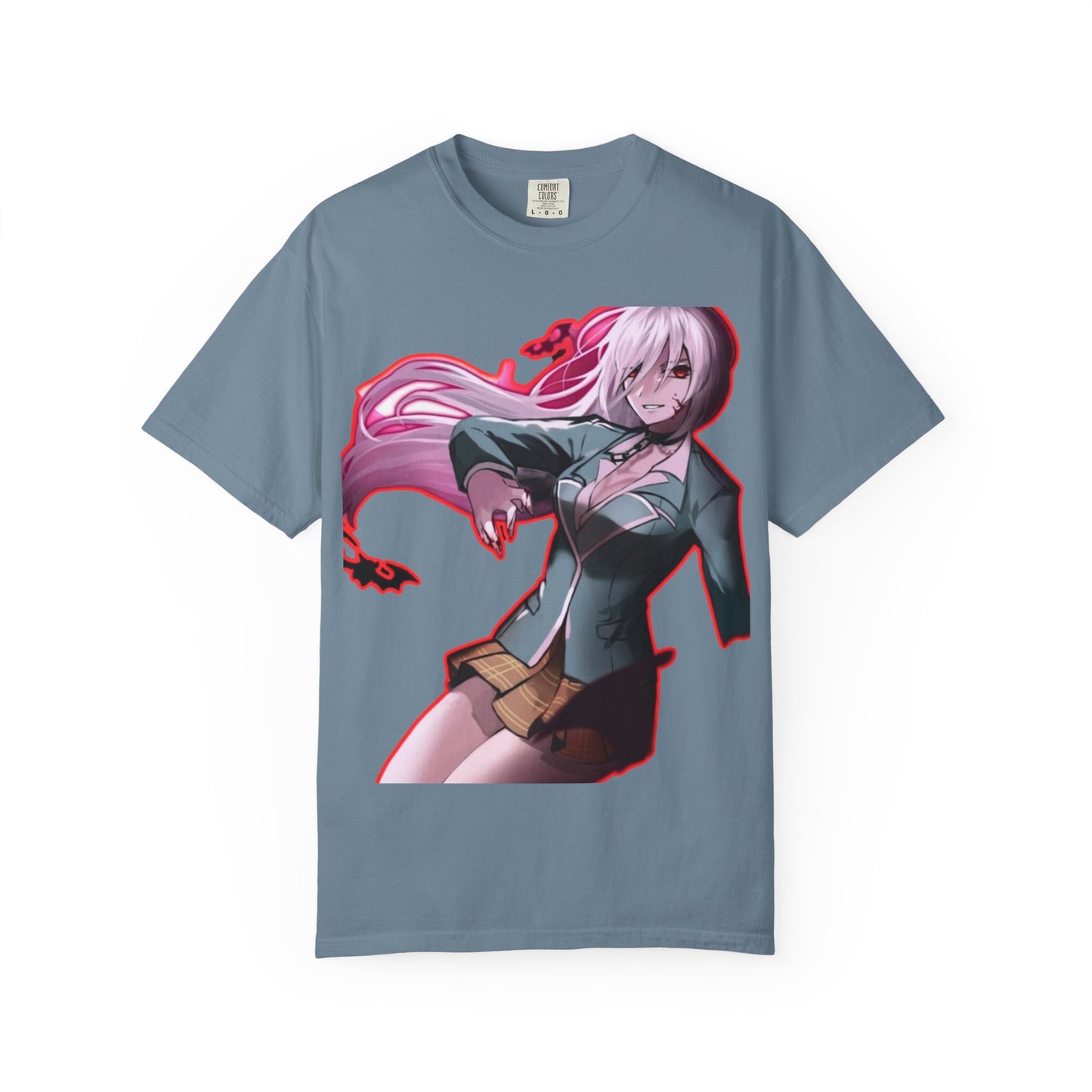 Anime-Themed T-Shirt Featuring Bold Artwork